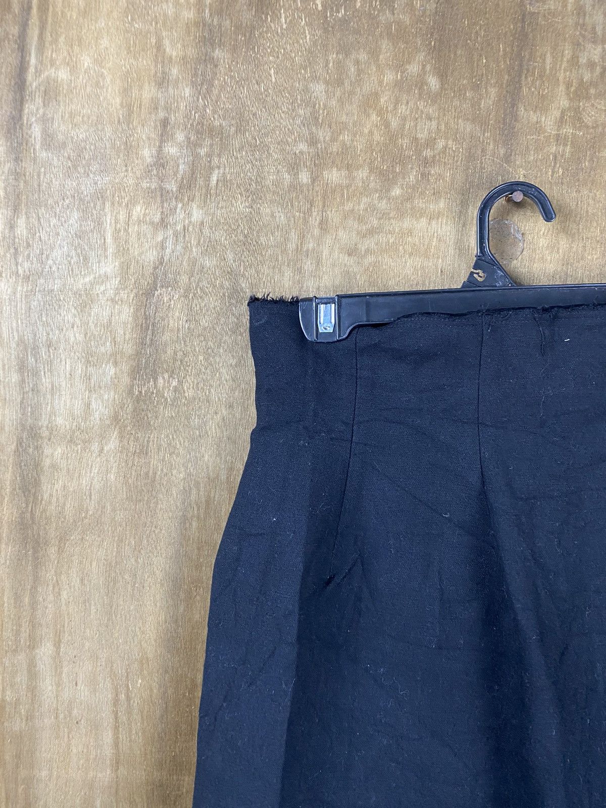 Yohji Yamamoto DL Yohji Yamamoto japan black Skirt #Z093 Size 26" / US 2 / IT 38 - 10 Thumbnail