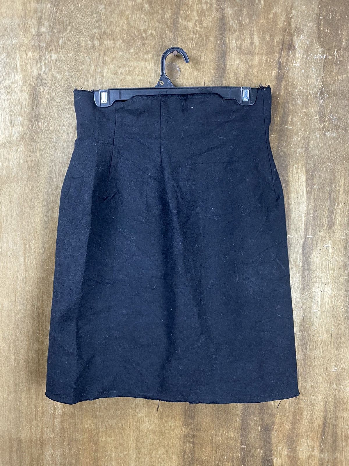 Yohji Yamamoto DL Yohji Yamamoto japan black Skirt #Z093 Size 26" / US 2 / IT 38 - 12 Thumbnail