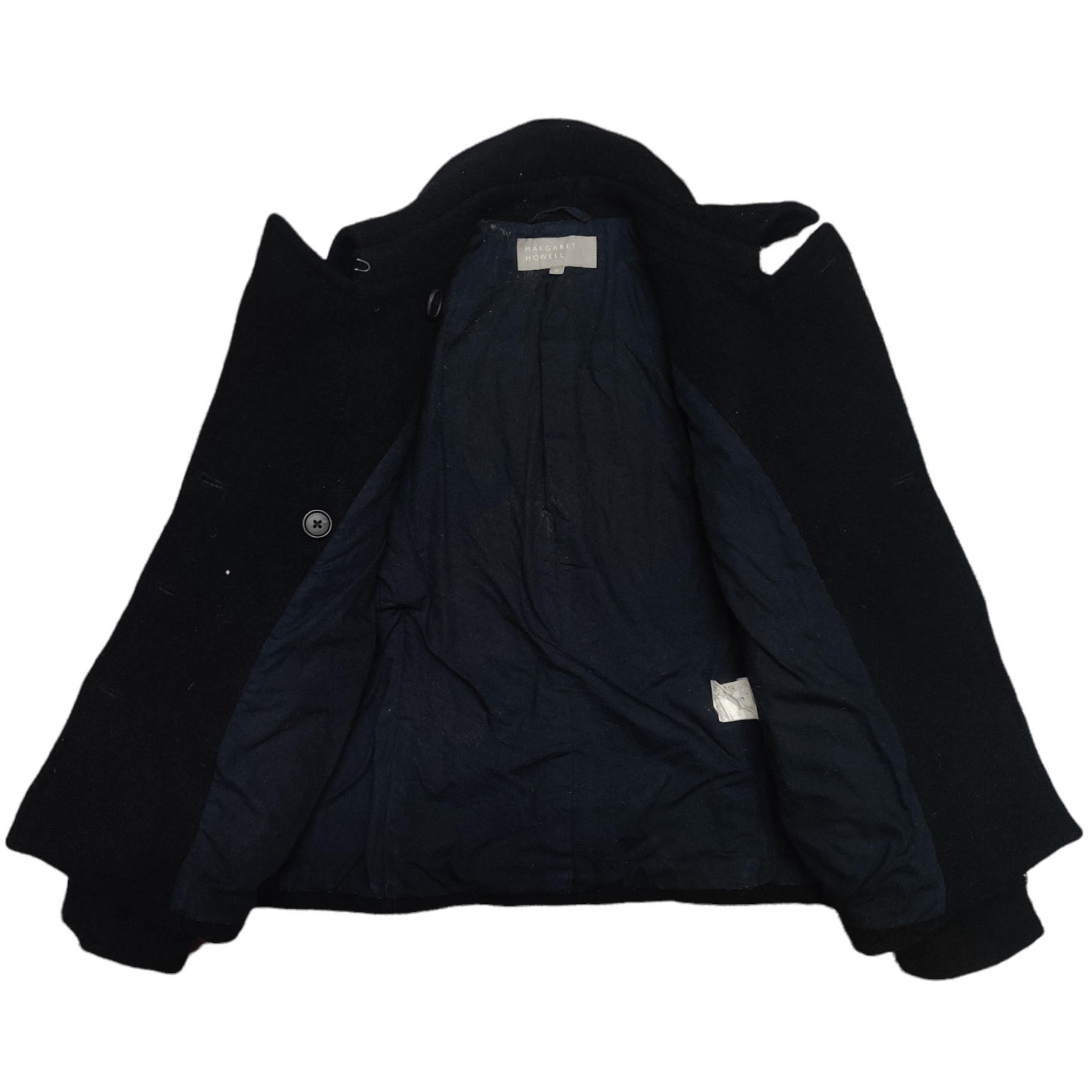 Margaret Howell Margaret Howell Double Breasted Coat Wool Size US XS / EU 42 / 0 - 5 Thumbnail