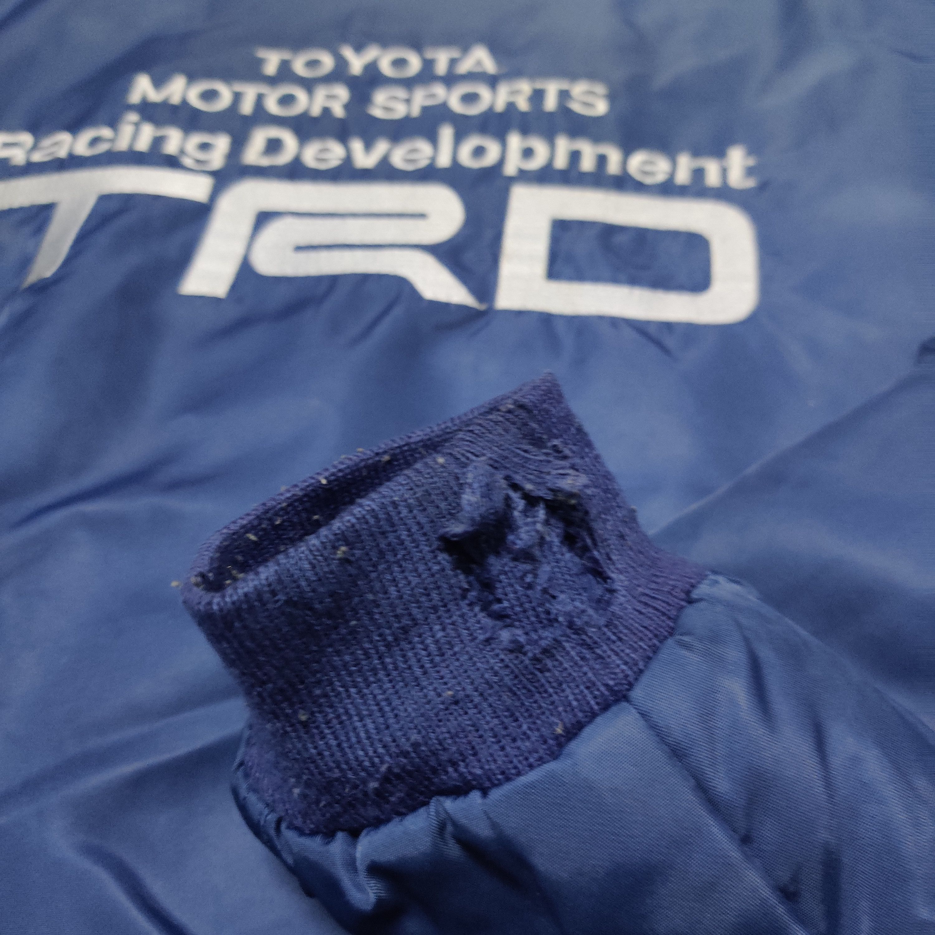 Japanese Brand Vintage TRD Toyota Racing Development Bomber Jacket Size US XL / EU 56 / 4 - 12 Thumbnail