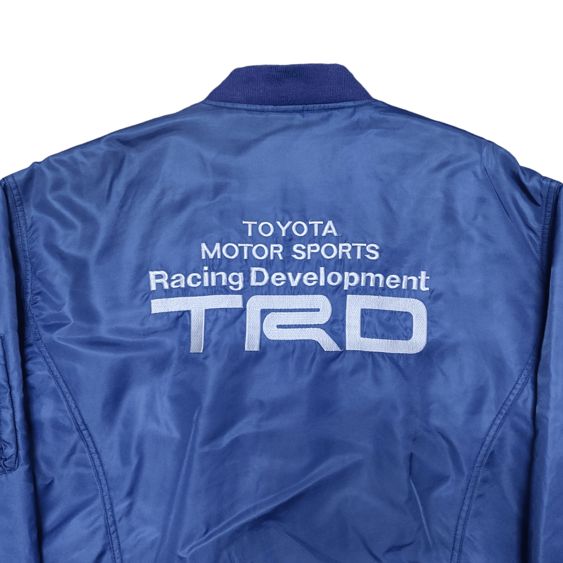 Japanese Brand Vintage TRD Toyota Racing Development Bomber Jacket Size US XL / EU 56 / 4 - 2 Thumbnail