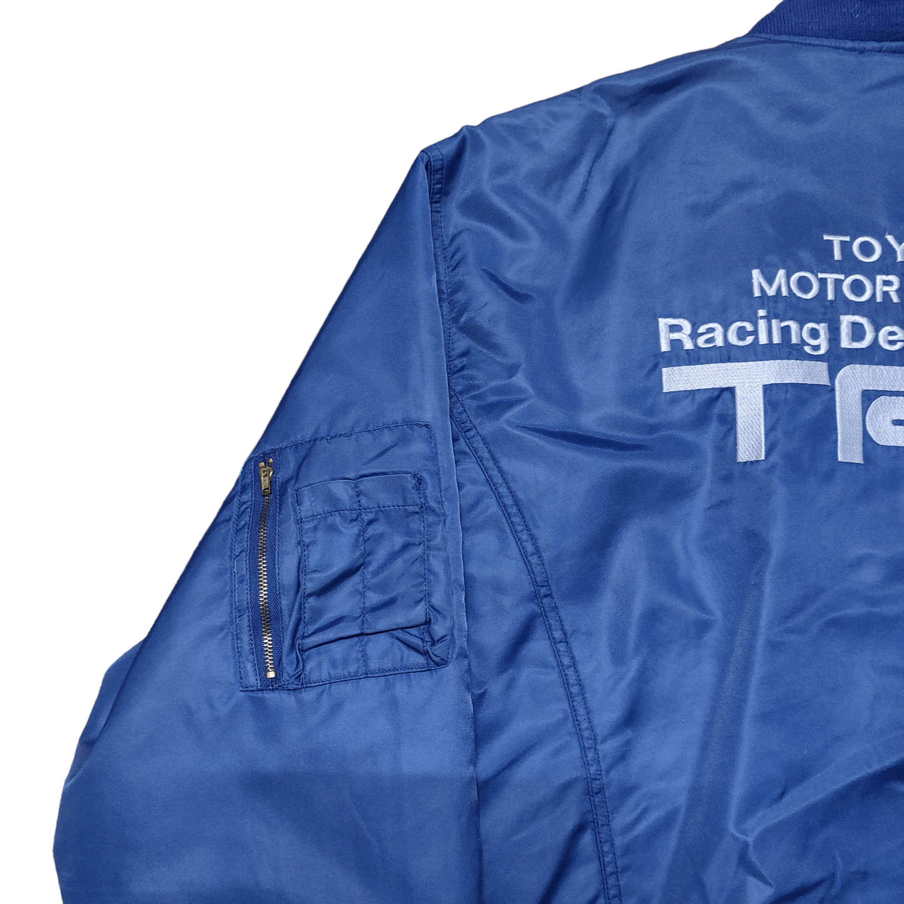 Japanese Brand Vintage TRD Toyota Racing Development Bomber Jacket Size US XL / EU 56 / 4 - 3 Thumbnail
