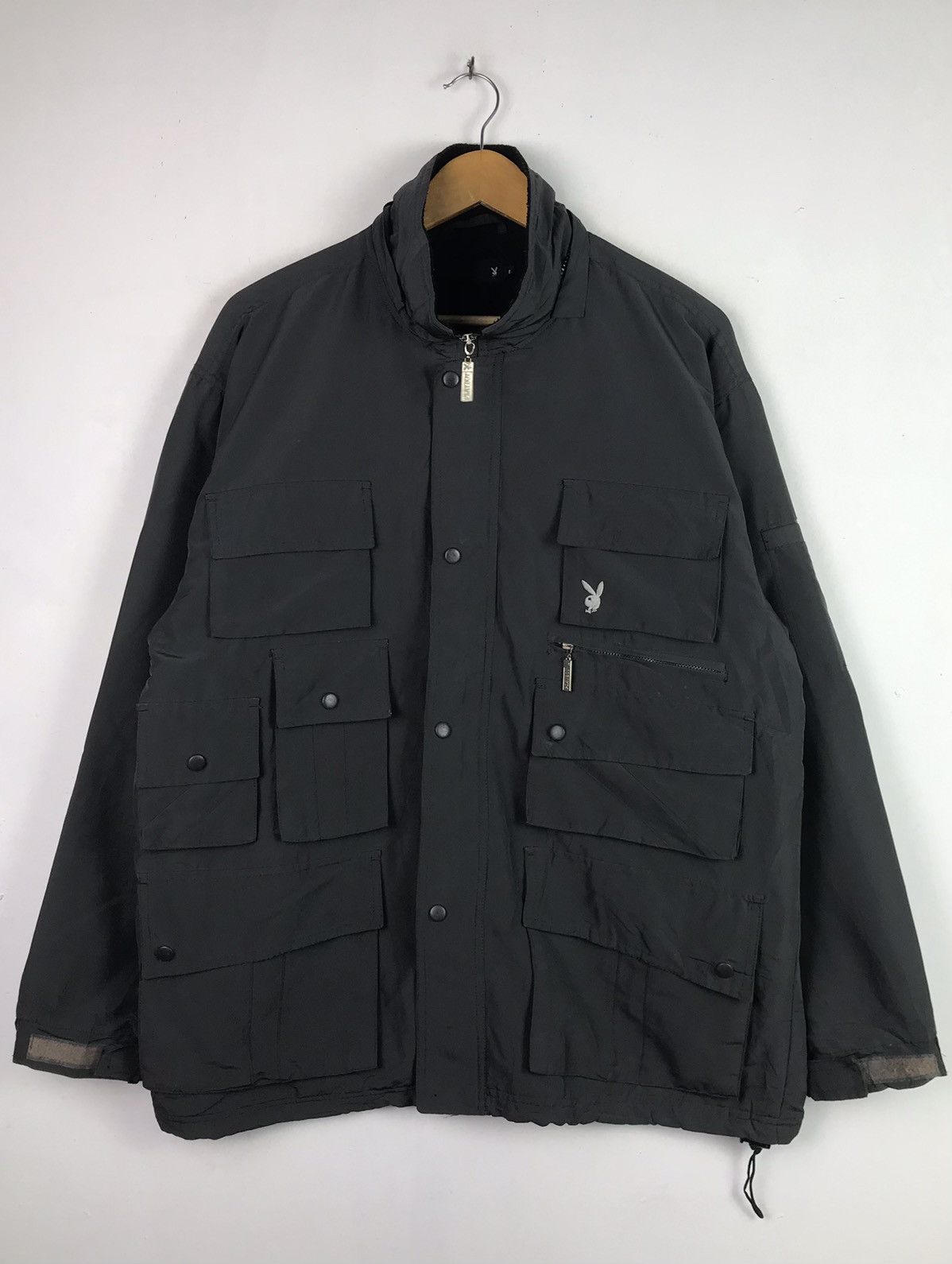Japanese Brand × Playboy × Vintage Vintage 90's Playboy Pocketable Jacket Rare design Size US L / EU 52-54 / 3 - 1 Thumbnail