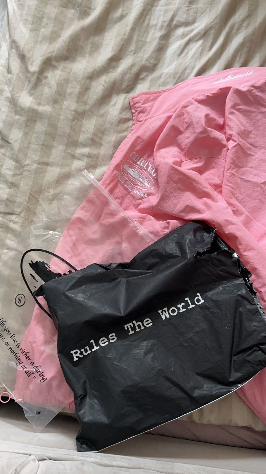 Corteiz Pink Shukushuku Jacket | Grailed