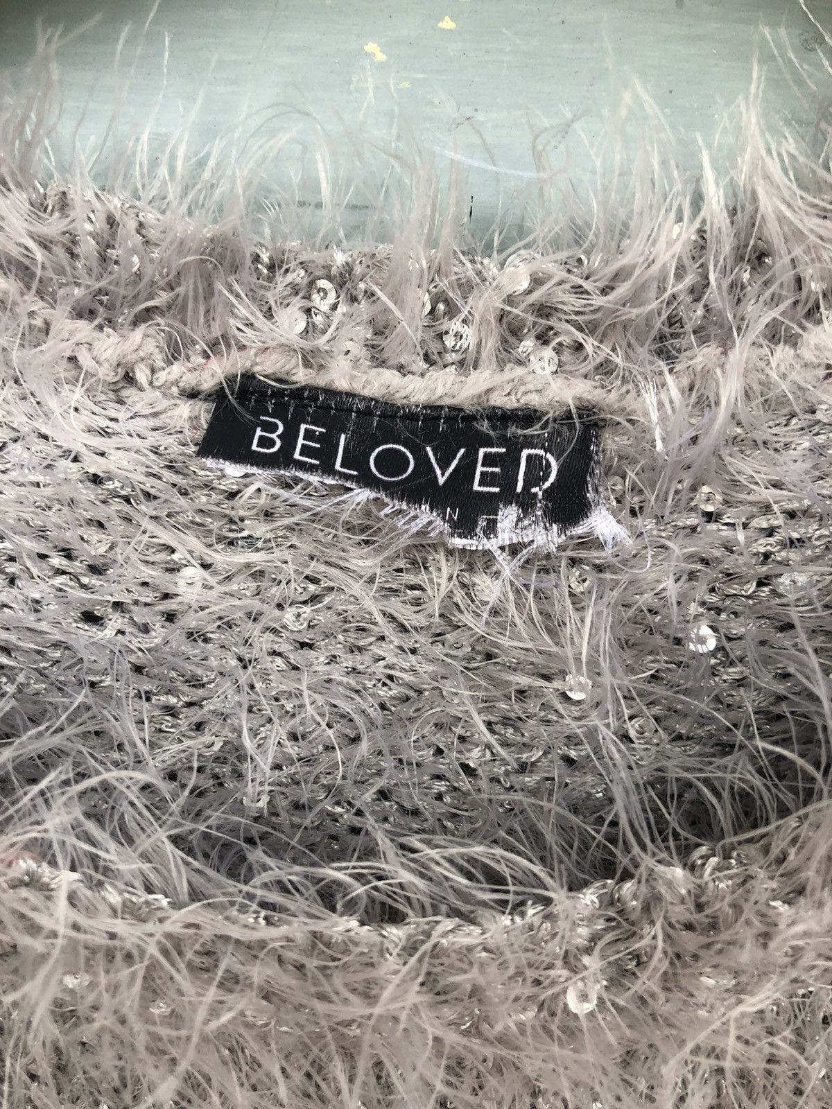 Hysteric Glamour × Issey Miyake × Japanese Brand Fuzzy Mohair BELOVED Shag Shaggy Knitwear Size US M / EU 48-50 / 2 - 7 Thumbnail