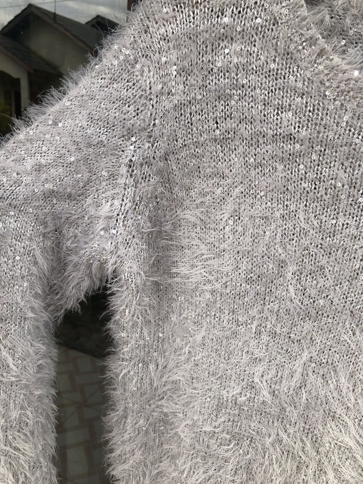 Hysteric Glamour × Issey Miyake × Japanese Brand Fuzzy Mohair BELOVED Shag Shaggy Knitwear Size US M / EU 48-50 / 2 - 5 Thumbnail