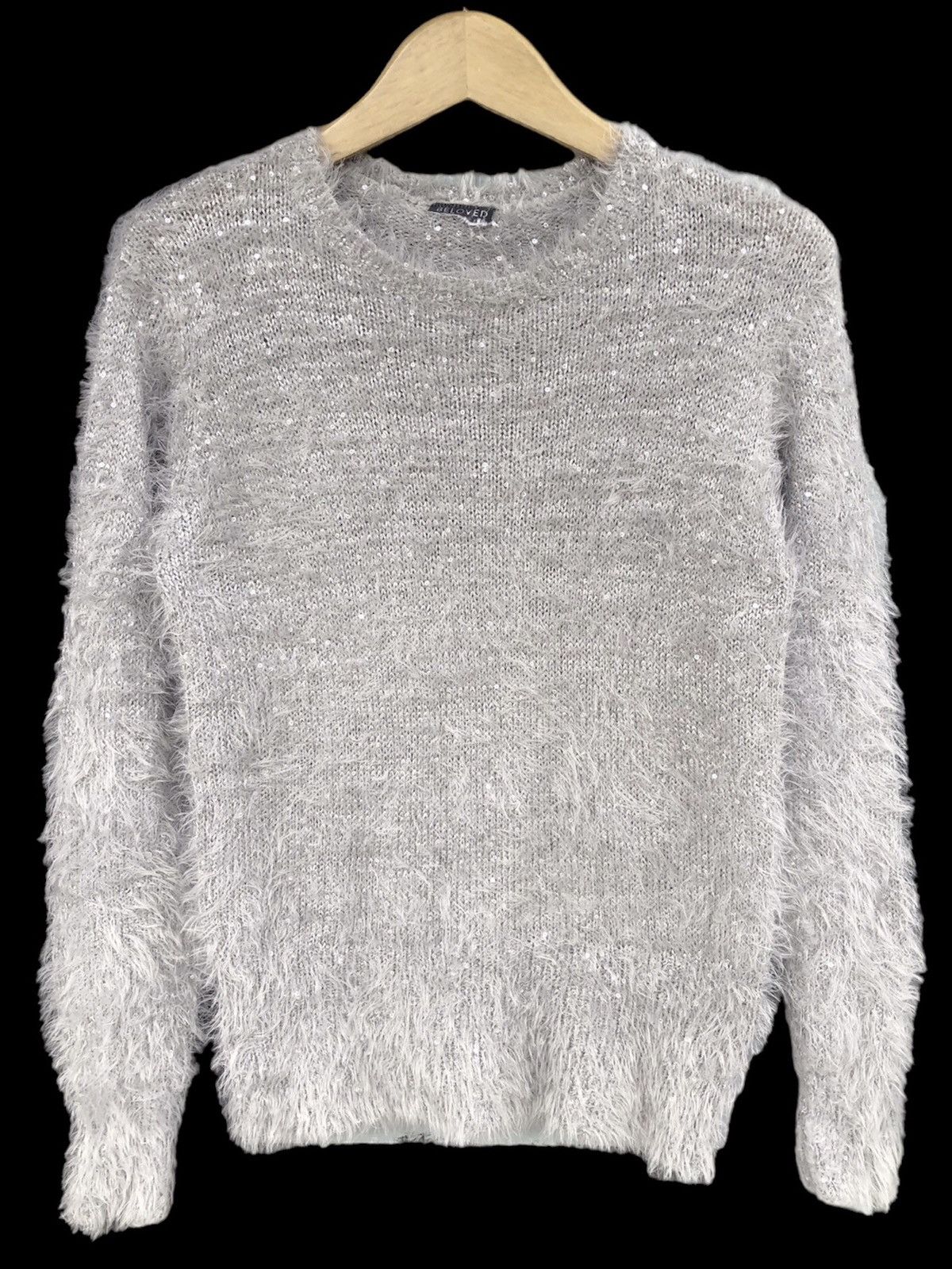 Hysteric Glamour × Issey Miyake × Japanese Brand Fuzzy Mohair BELOVED Shag Shaggy Knitwear Size US M / EU 48-50 / 2 - 1 Thumbnail