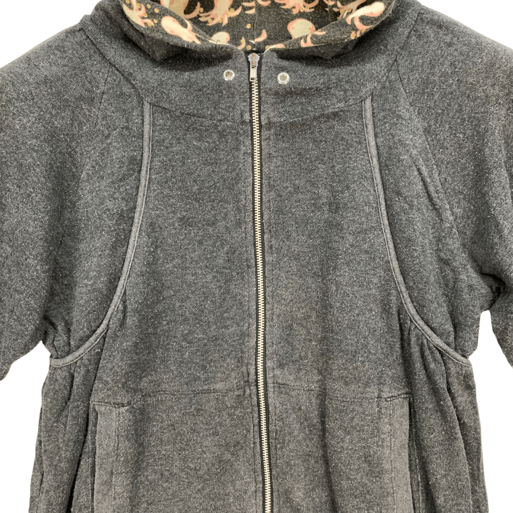 Tsumori Chisato Tsumori Chisato Nice Design Short Sleeve Hoodies #3751-131 Size S / US 4 / IT 40 - 5 Thumbnail