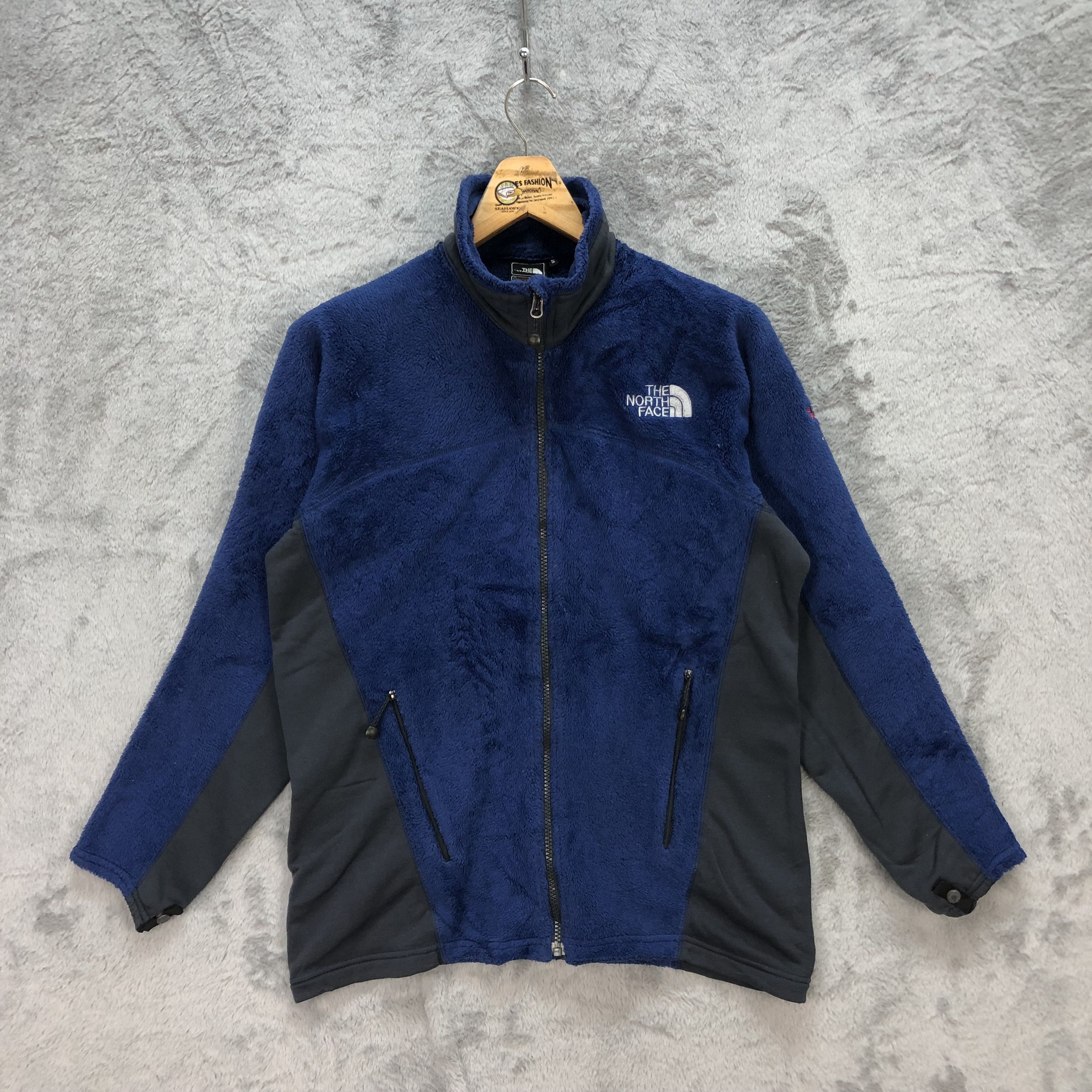 image of Tnf Summit Series Polartec Fleece 5890-42 in Blue, Men's (Size Small)