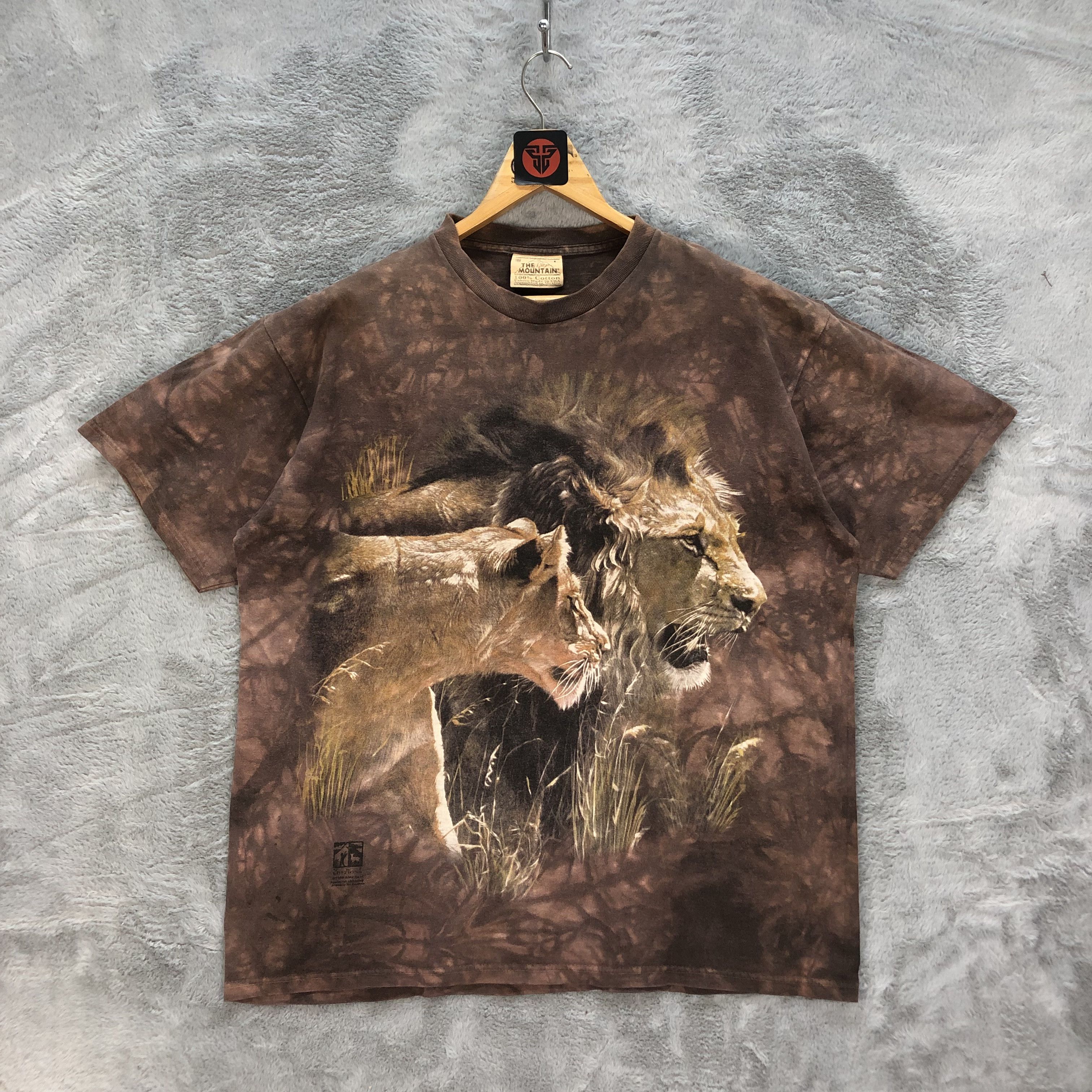 The Mountain The Mountain Lions 3D Printed T Shirts #6362-61 Size US XL / EU 56 / 4 - 1 Thumbnail