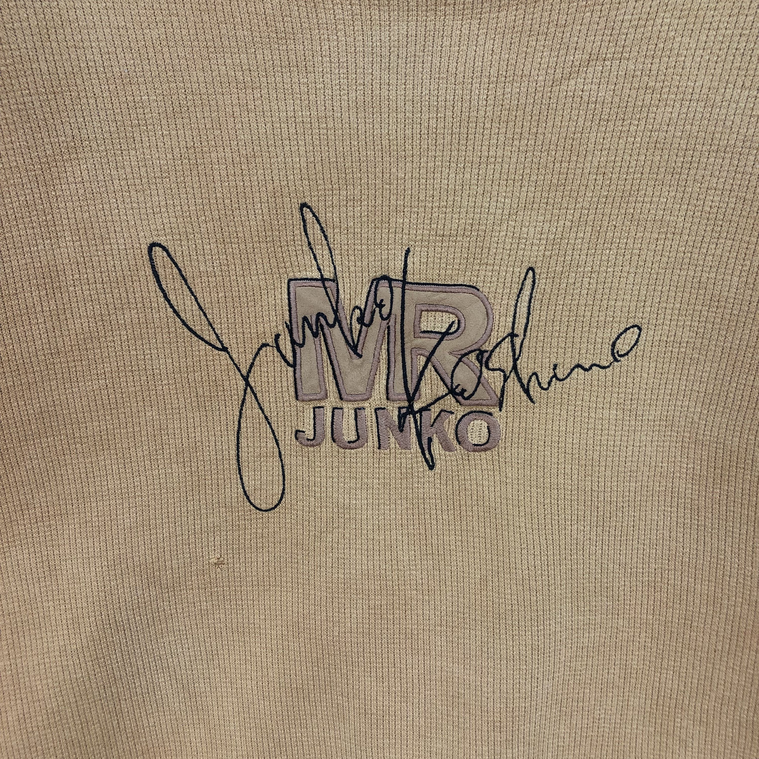 Mr. Junko Mr. Junko Koshino Signature Big Logo Sweatshirts #6371-62 Size US L / EU 52-54 / 3 - 3 Thumbnail