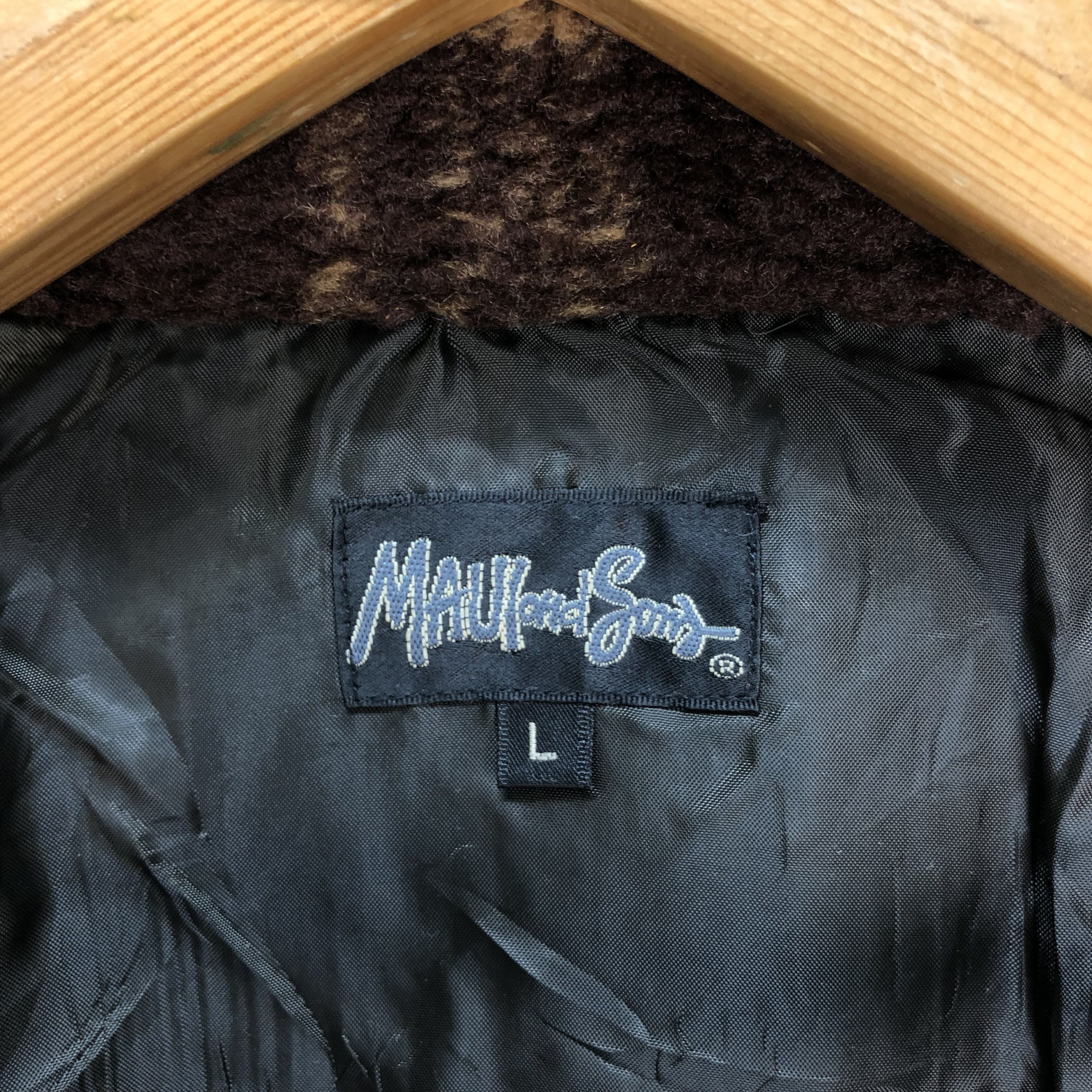 Japanese Brand Maui And Sons Deep Pile Tartan Fleece Jacket #6370-62 Size US L / EU 52-54 / 3 - 7 Thumbnail