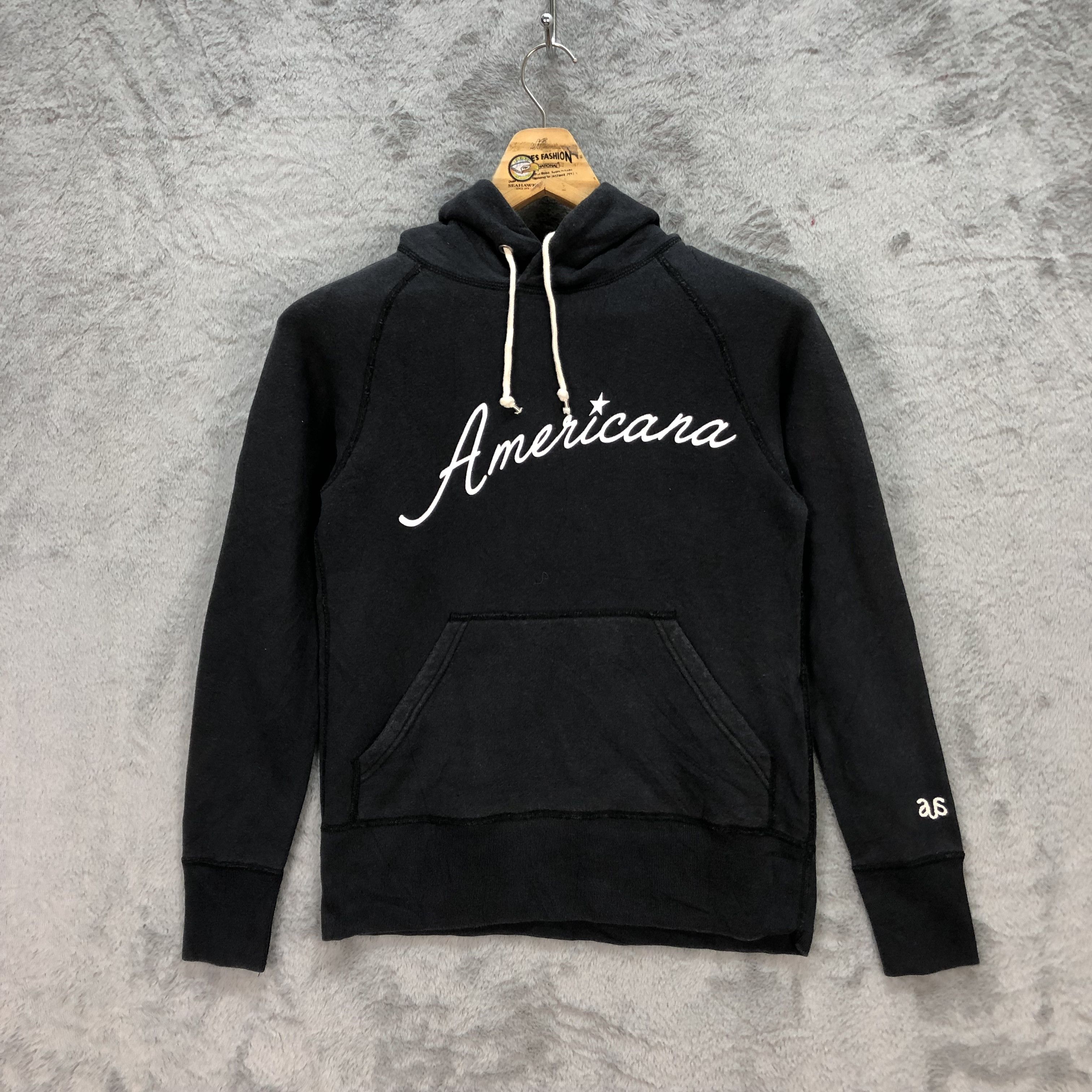 Japanese Brand AMERICANA Rise From The 30 Co Made in Japan Hoodie #5797-207 Size XS / US 0-2 / IT 36-38 - 1 Thumbnail