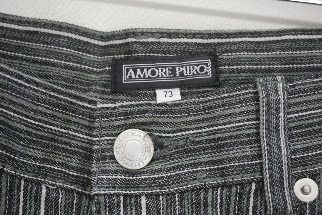 Workers Amore Puro Bootcut Hickory Jeans Stripe Flare Pants | Grailed
