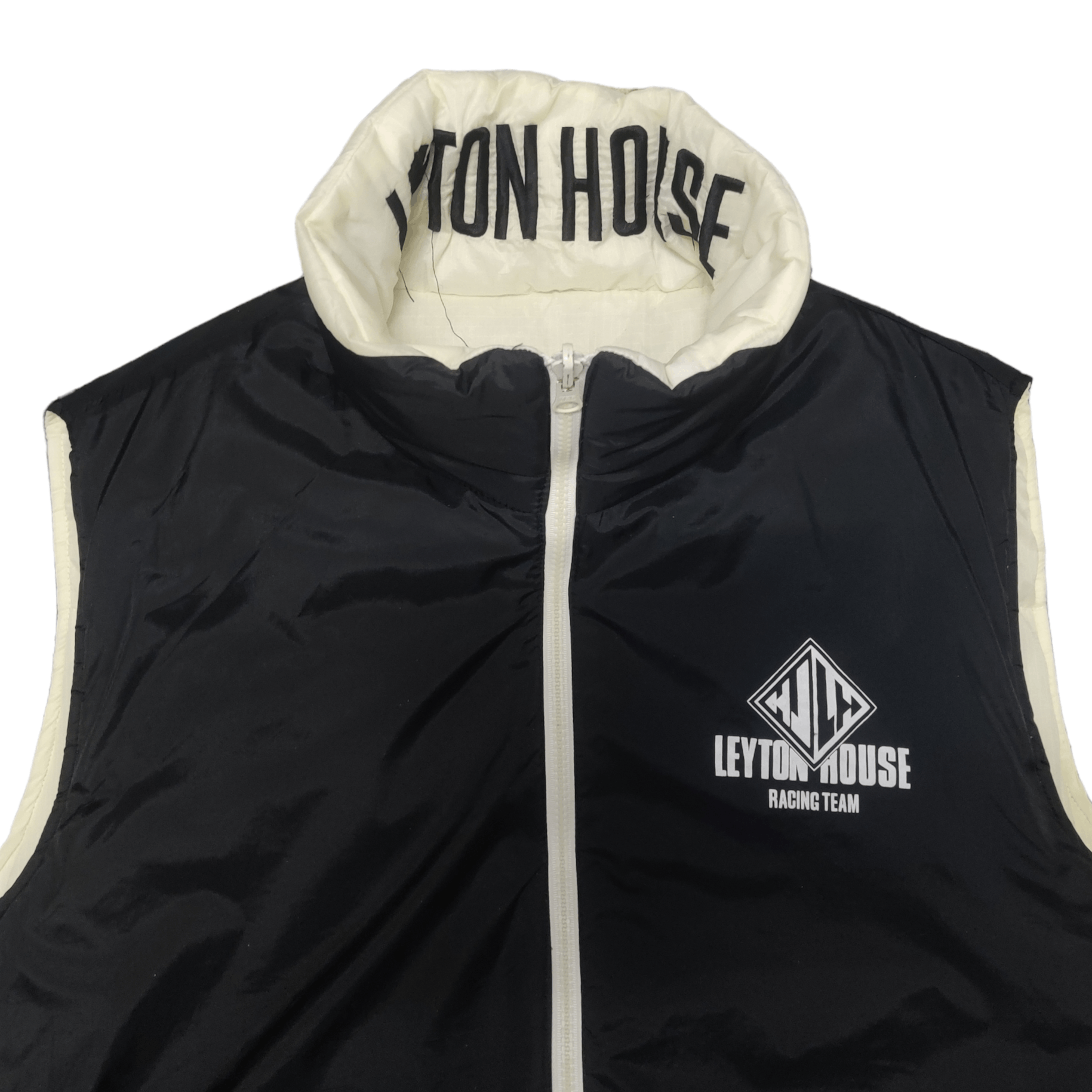 Japanese Brand Vintage Leyton House Racing Team Puffer Vest Reversible Size US M / EU 48-50 / 2 - 4 Thumbnail