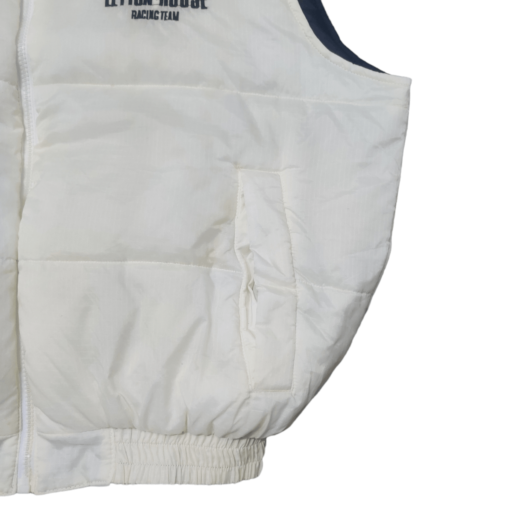 Japanese Brand Vintage Leyton House Racing Team Puffer Vest Reversible Size US M / EU 48-50 / 2 - 11 Thumbnail