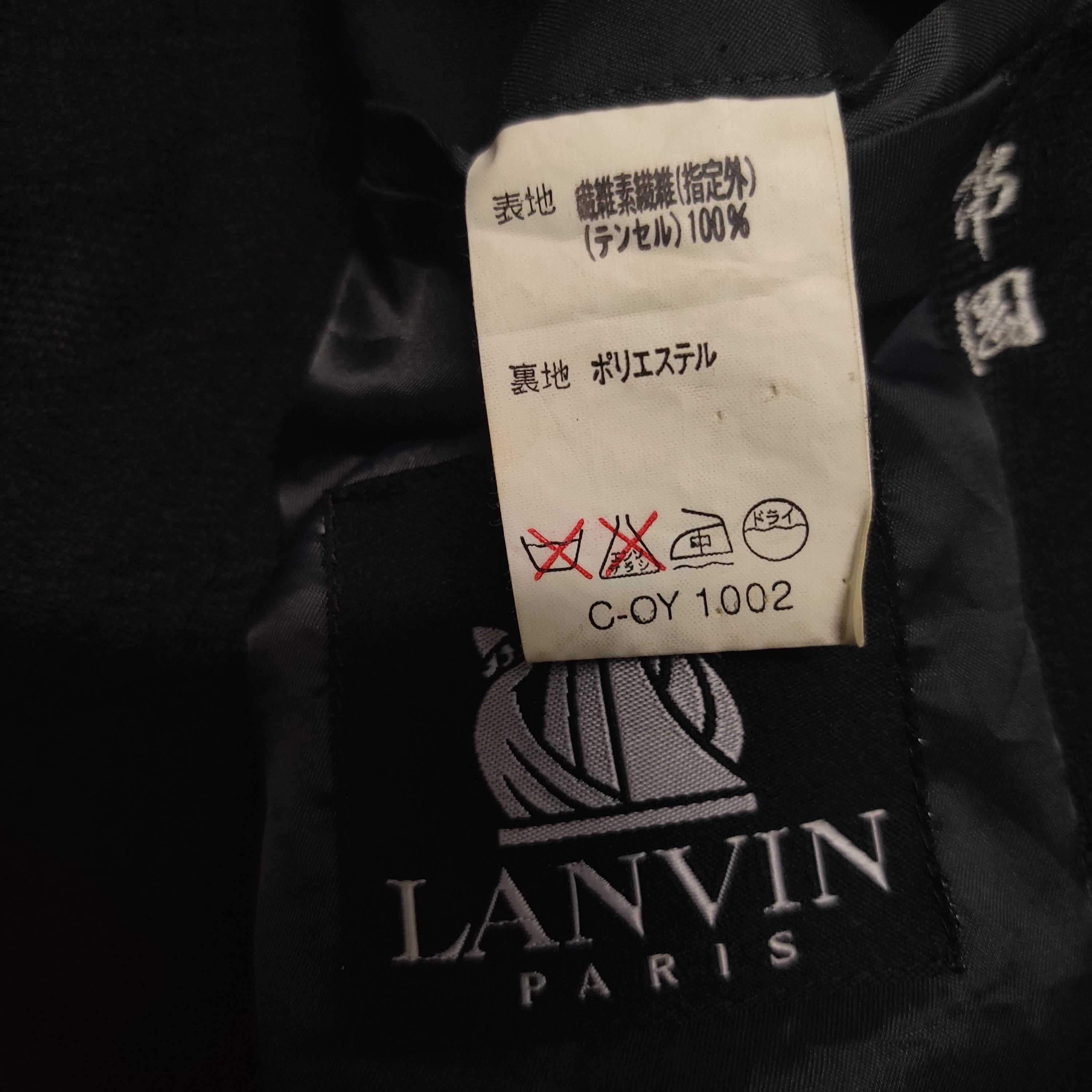 Lanvin Rare Design Lanvin Paris Blazer Jacket Vintage Size US L / EU 52-54 / 3 - 9 Thumbnail