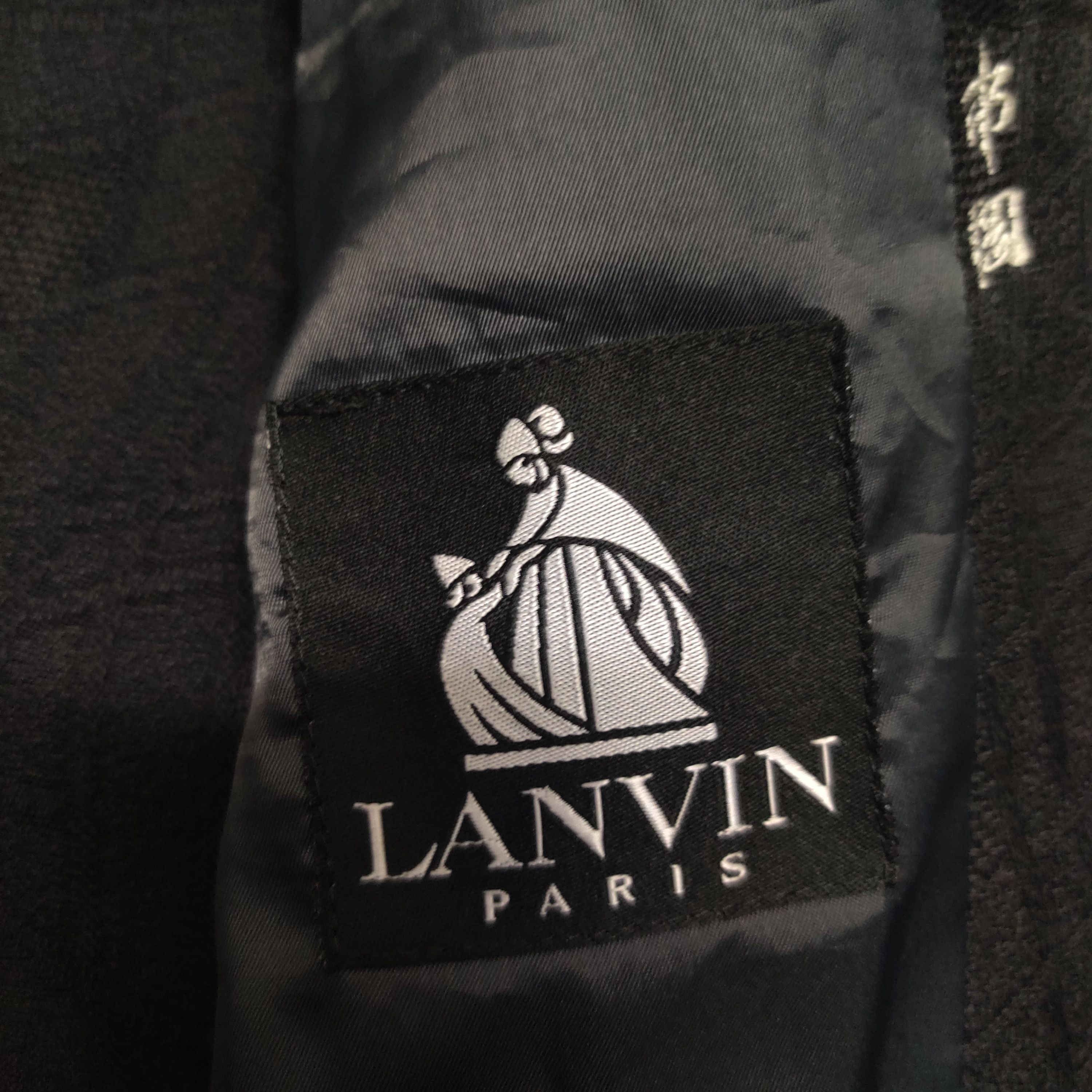 Lanvin Rare Design Lanvin Paris Blazer Jacket Vintage Size US L / EU 52-54 / 3 - 8 Thumbnail