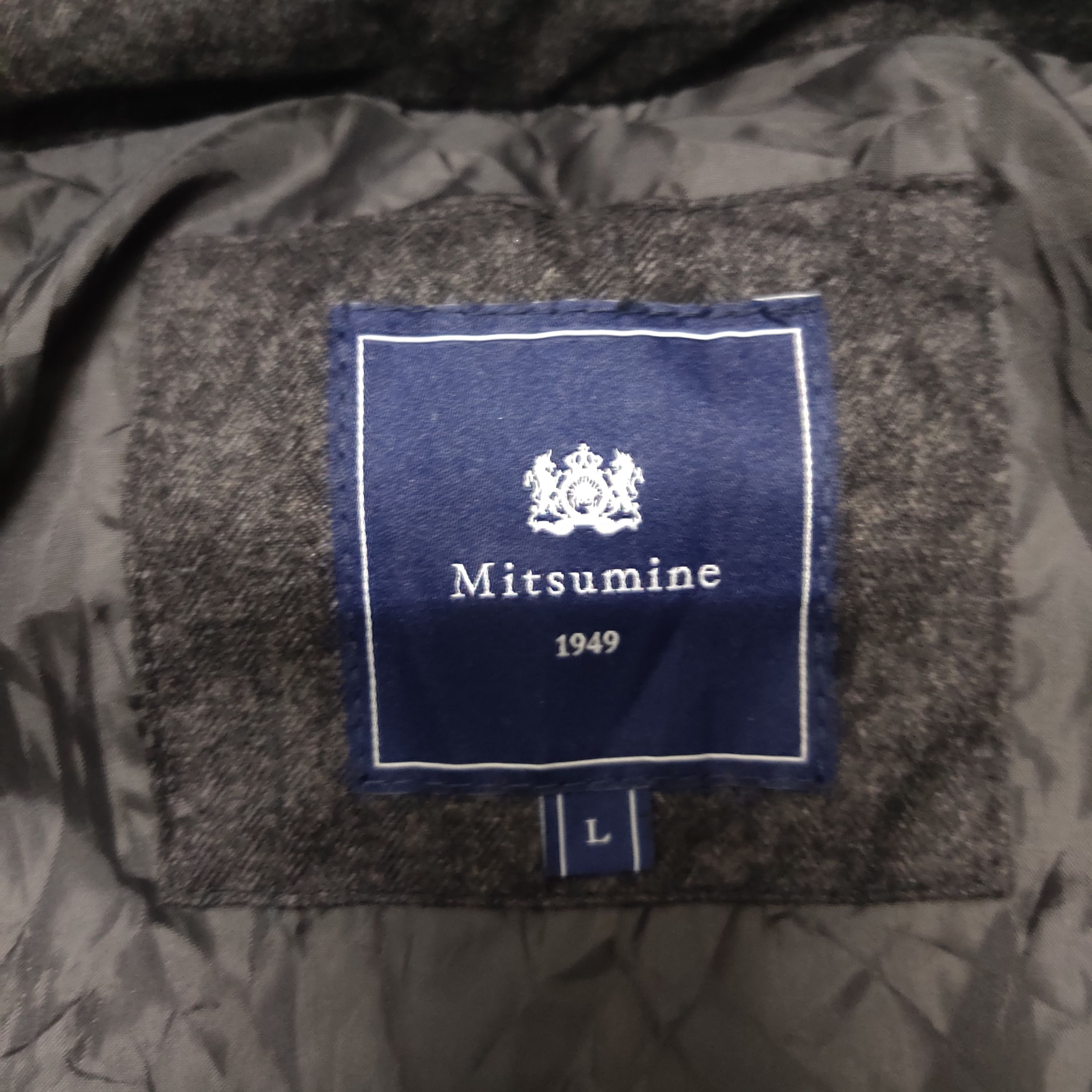 Japanese Brand Mitsumine Puffer Down Jacket Size US L / EU 52-54 / 3 - 7 Thumbnail