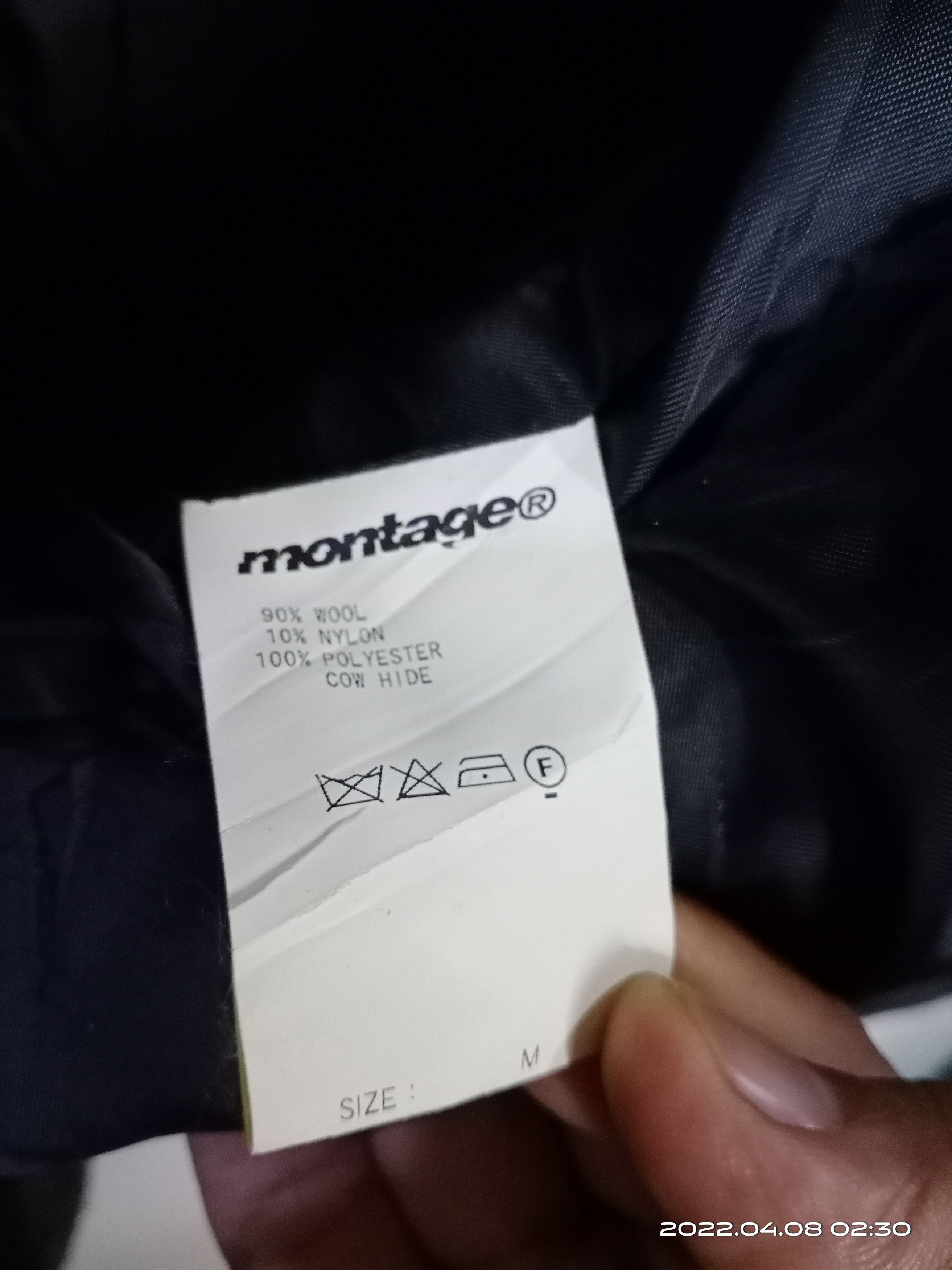 Japanese Brand Montage Double Collar Heavy Wool Jacket Japanese Brand Size US S / EU 44-46 / 1 - 11 Thumbnail