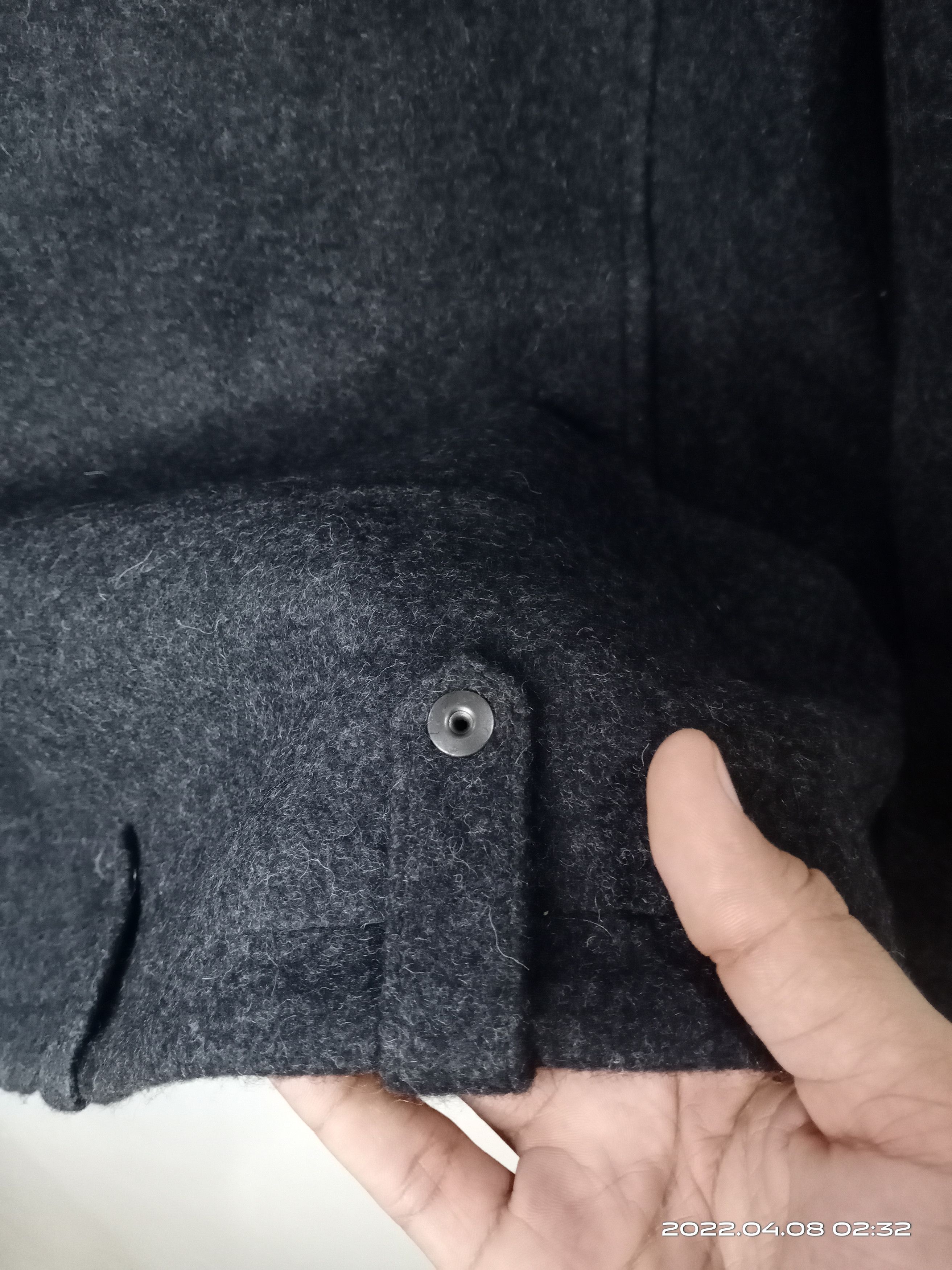 Japanese Brand Montage Double Collar Heavy Wool Jacket Japanese Brand Size US S / EU 44-46 / 1 - 14 Thumbnail