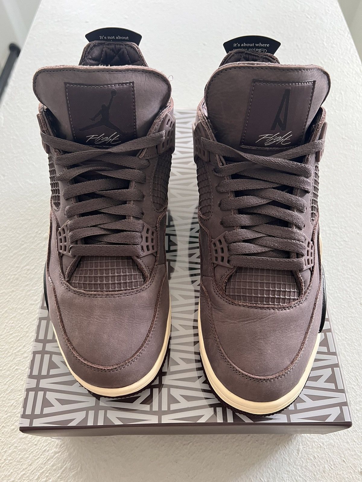 A Ma Maniere Jordan 4 Retro X A Ma Maniére ‘Violet Ore’ Size US 11 / EU 44 - 2 Thumbnail