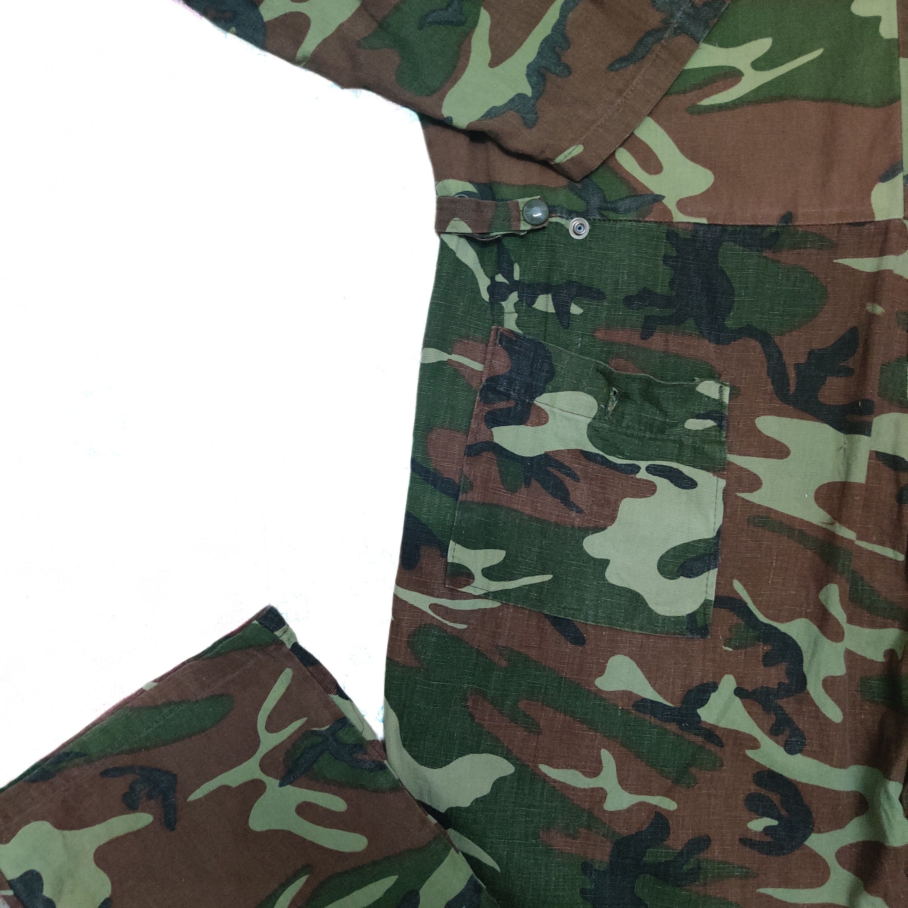 Vintage Vintage Military Kmart Camouflage Coveralls Size US 43 - 9 Thumbnail