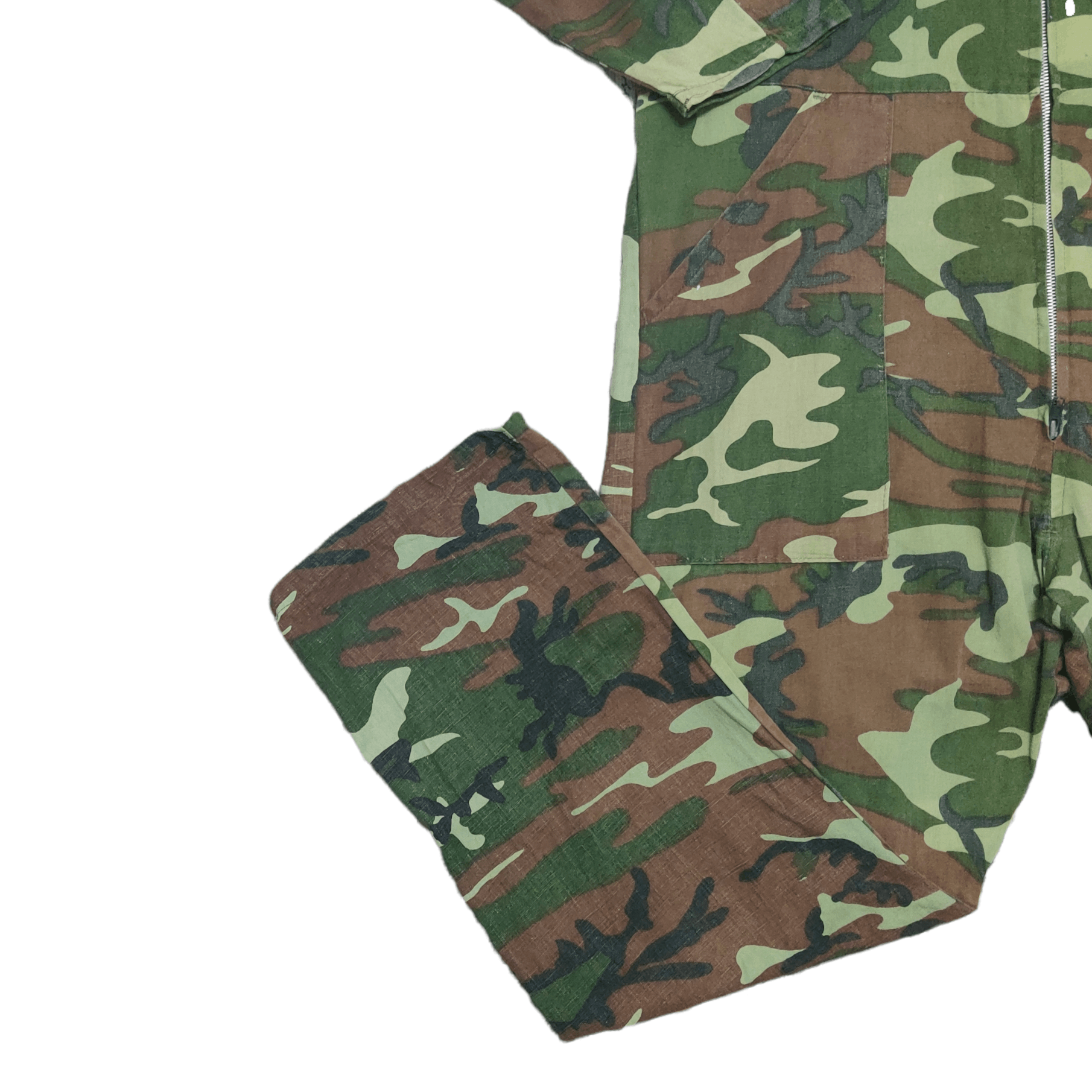 Vintage Vintage Military Kmart Camouflage Coveralls Size US 43 - 3 Thumbnail