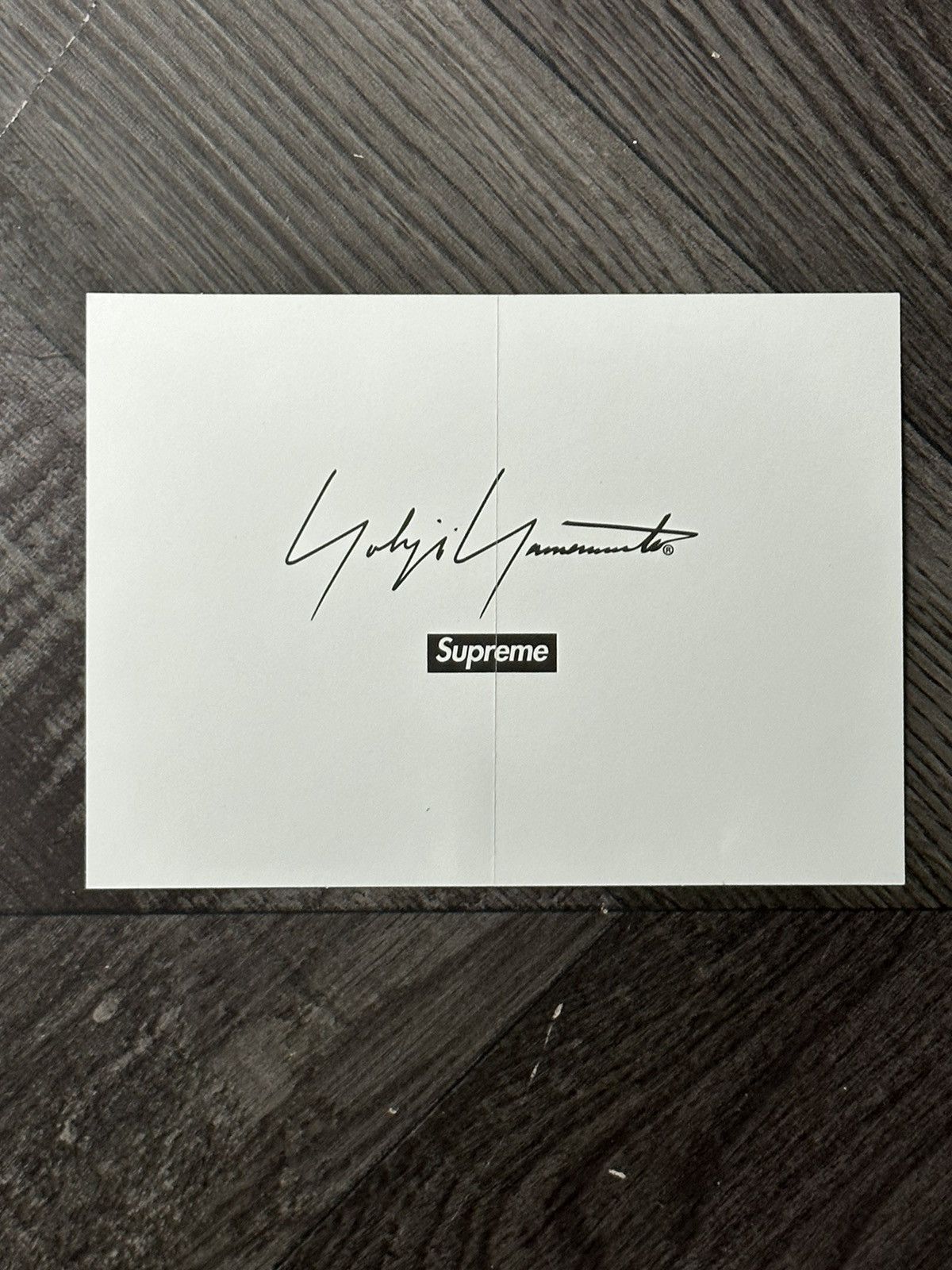 Supreme Supreme Yohji Yamamoto Tomorrow Sticker Size ONE SIZE - 2 Thumbnail