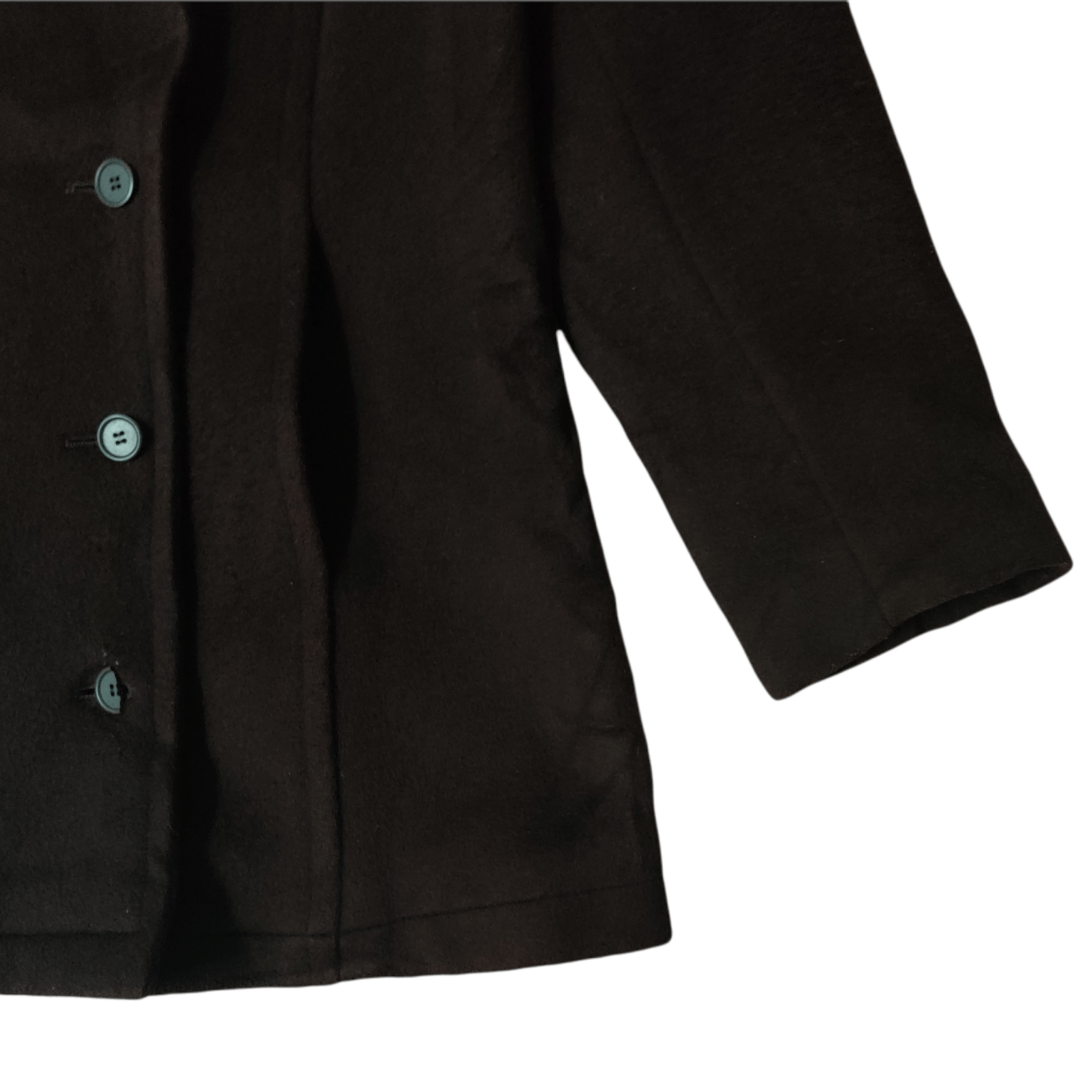 Calvin Klein Vintage Calvin Klein Merino Wool Coat Double Breasted Size US S / EU 44-46 / 1 - 4 Thumbnail