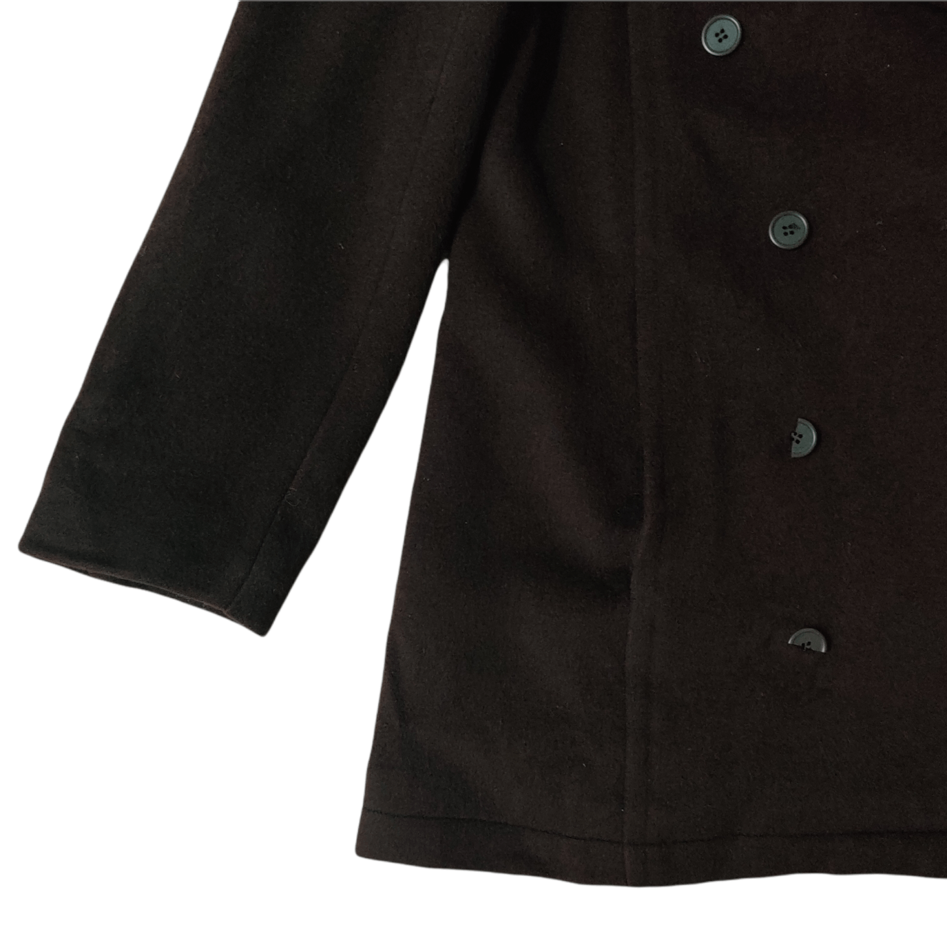 Calvin Klein Vintage Calvin Klein Merino Wool Coat Double Breasted Size US S / EU 44-46 / 1 - 3 Thumbnail