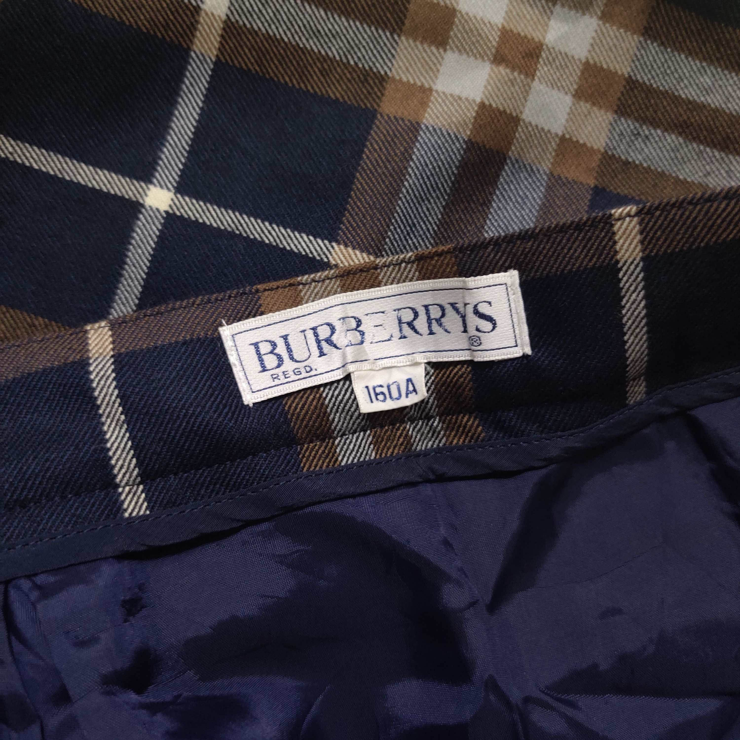 Burberry Vintage Burberry Mini Skirt Nova Check Size 26" / US 2 / IT 38 - 6 Thumbnail