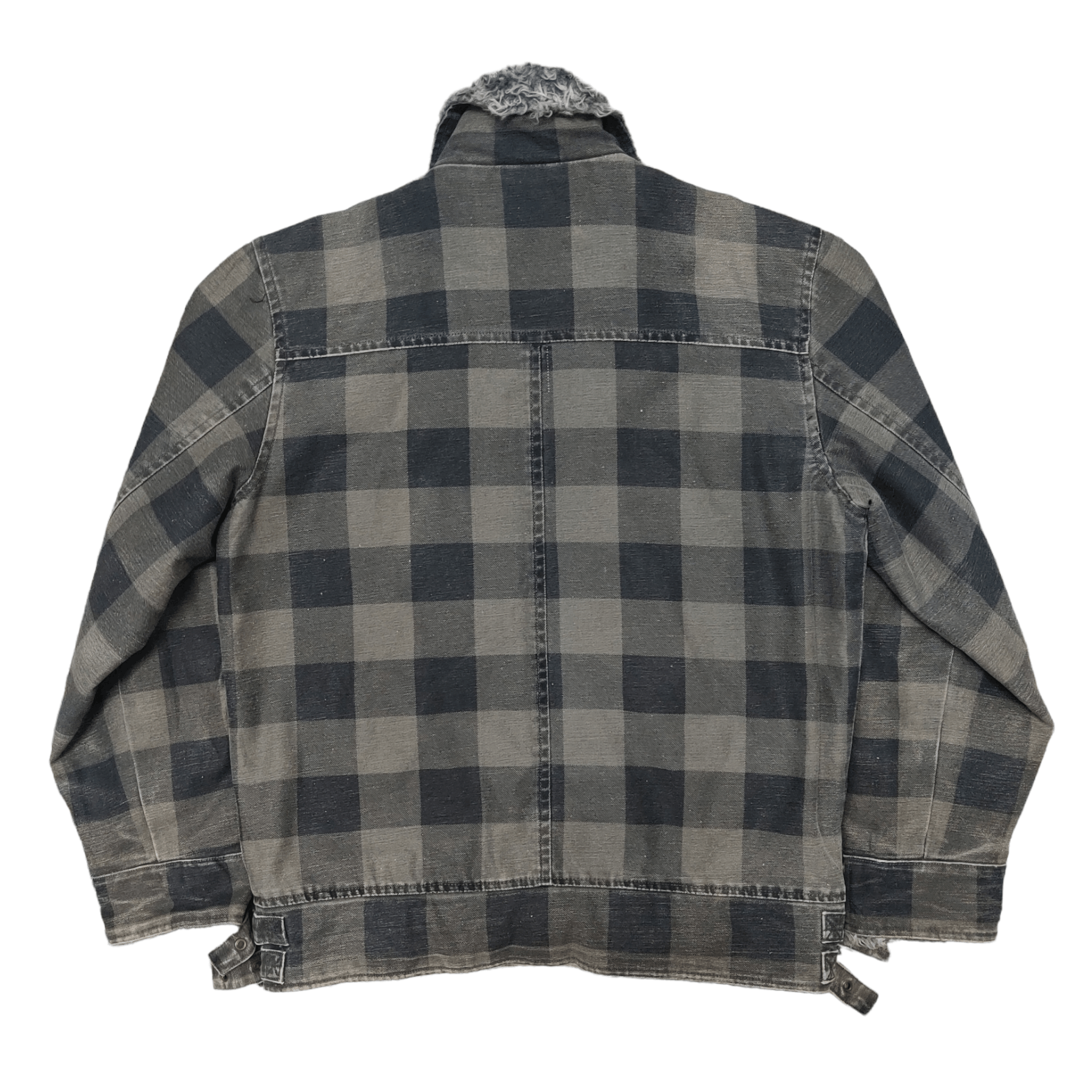 Woolrich Woolen Mills Vintage Woolrich Tartan Plaid Fur Jacket Size US L / EU 52-54 / 3 - 9 Thumbnail