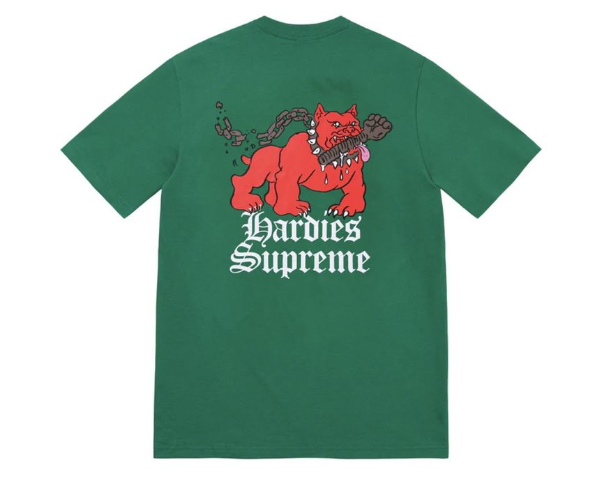 Supreme Supreme Hardies Dog Tee Light Pine XXL | Grailed