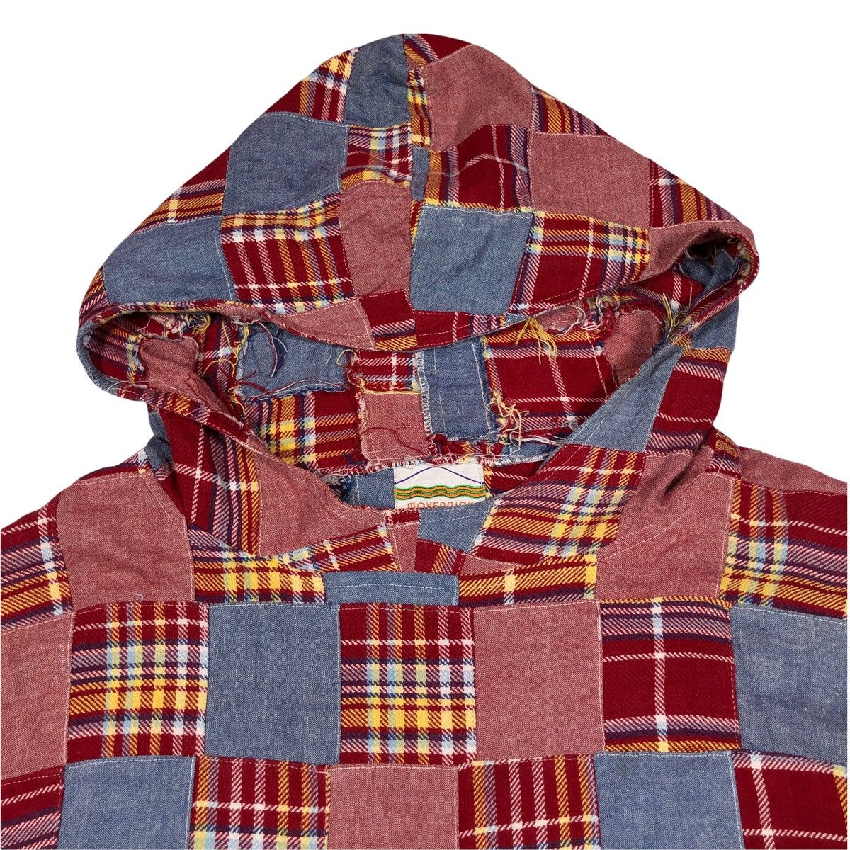 Japanese Brand Movenpick Patchwork Smock Gunner Anorak Jacket Size US L / EU 52-54 / 3 - 3 Thumbnail