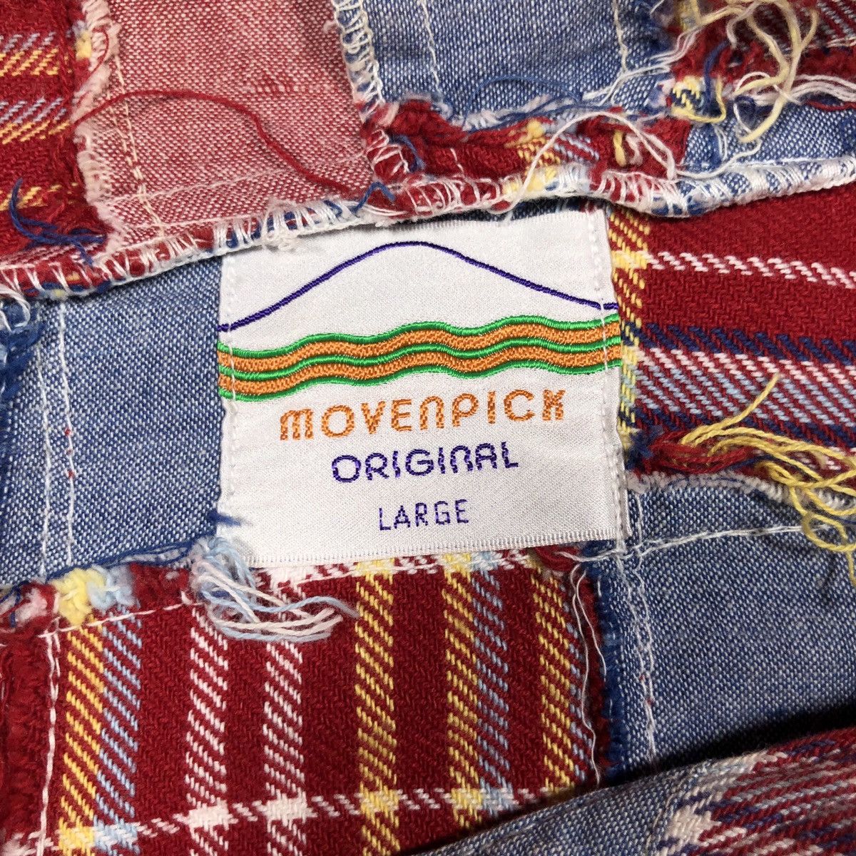 Japanese Brand Movenpick Patchwork Smock Gunner Anorak Jacket Size US L / EU 52-54 / 3 - 6 Thumbnail
