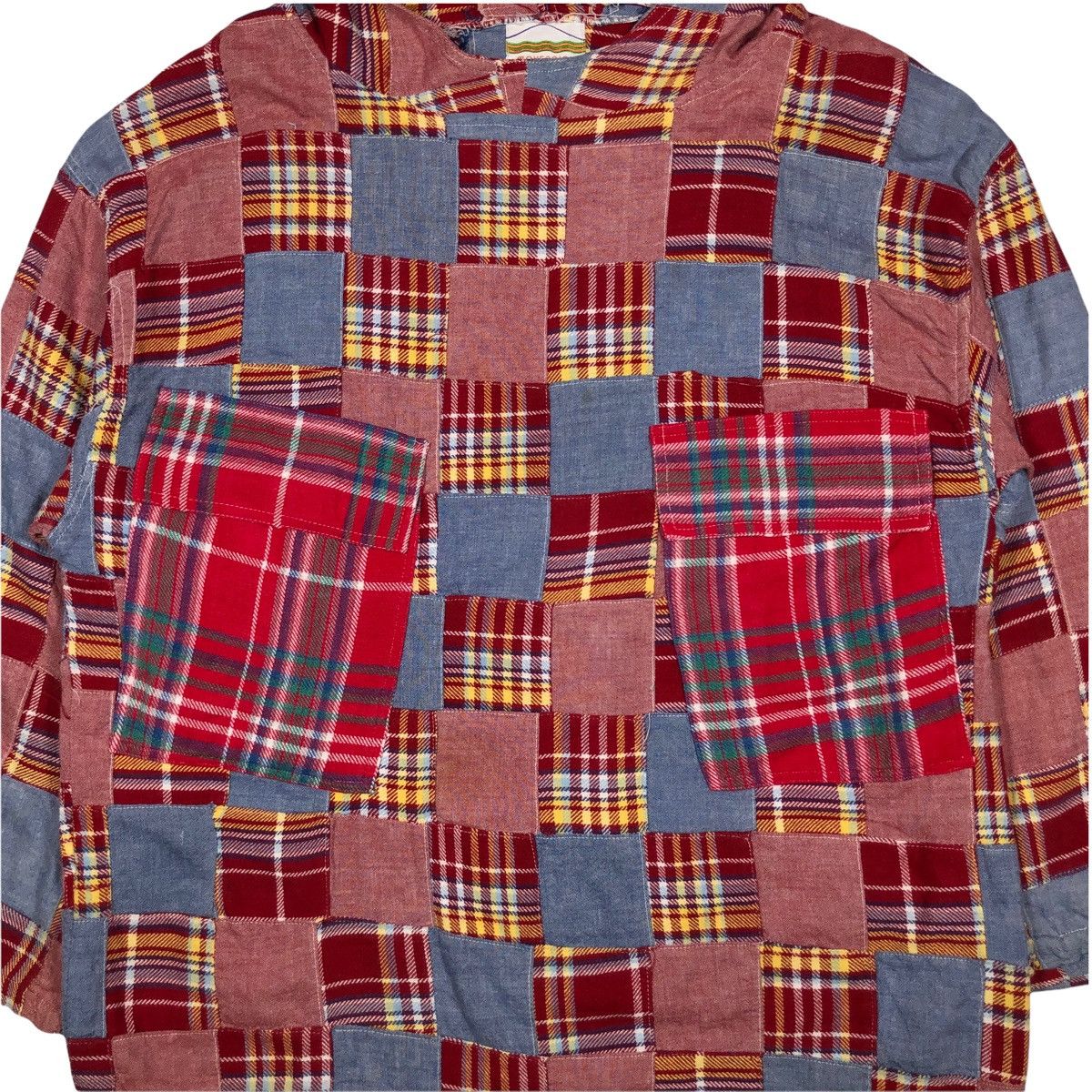 Japanese Brand Movenpick Patchwork Smock Gunner Anorak Jacket Size US L / EU 52-54 / 3 - 2 Thumbnail