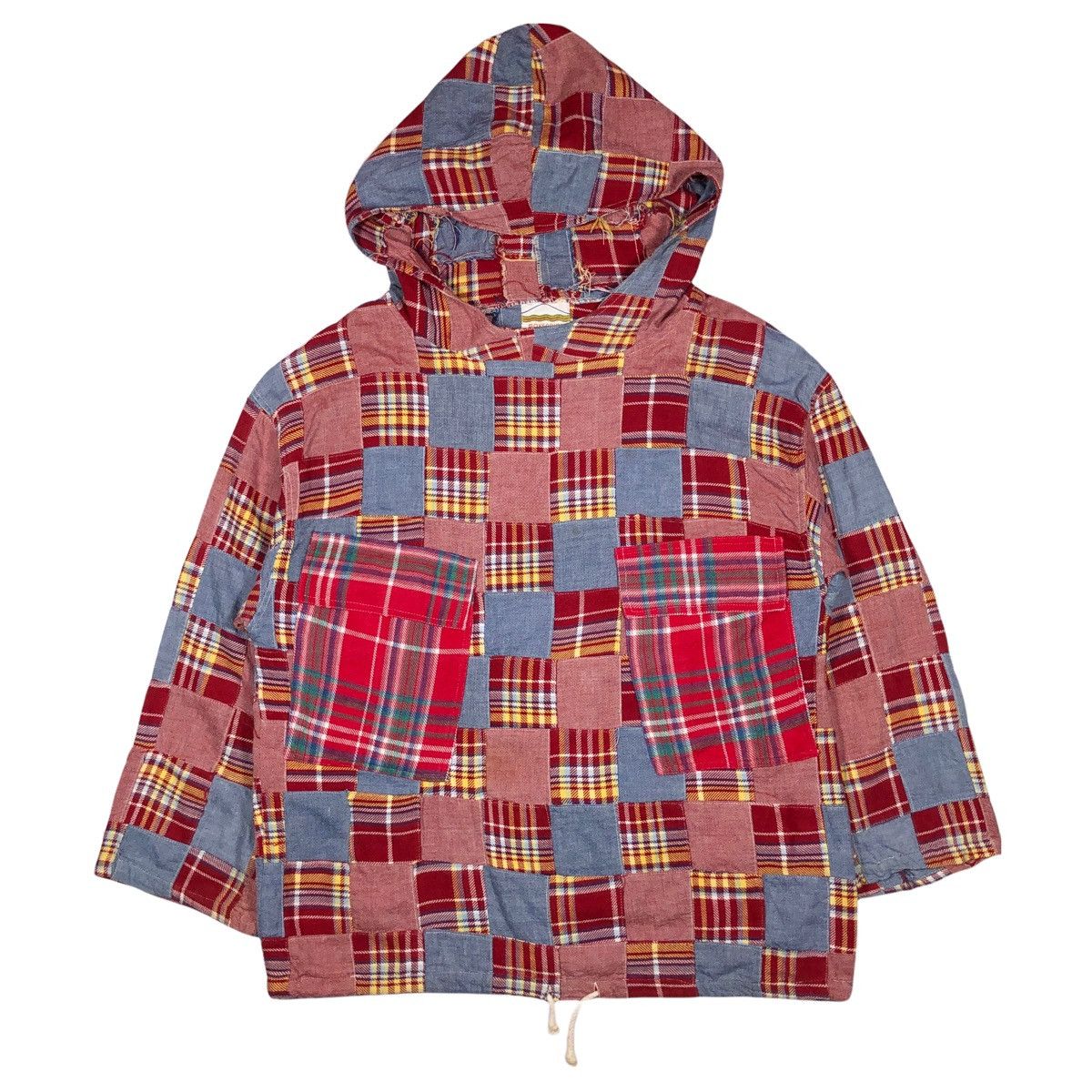 Japanese Brand Movenpick Patchwork Smock Gunner Anorak Jacket Size US L / EU 52-54 / 3 - 1 Thumbnail