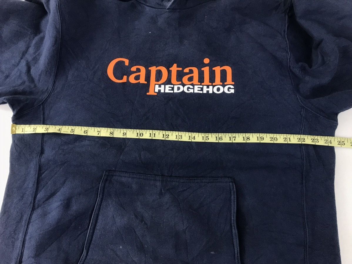 Japanese Brand × Vintage Captain Hedgehog Hoodies Winter Wear Pull Over K2294j Size US XL / EU 56 / 4 - 9 Thumbnail