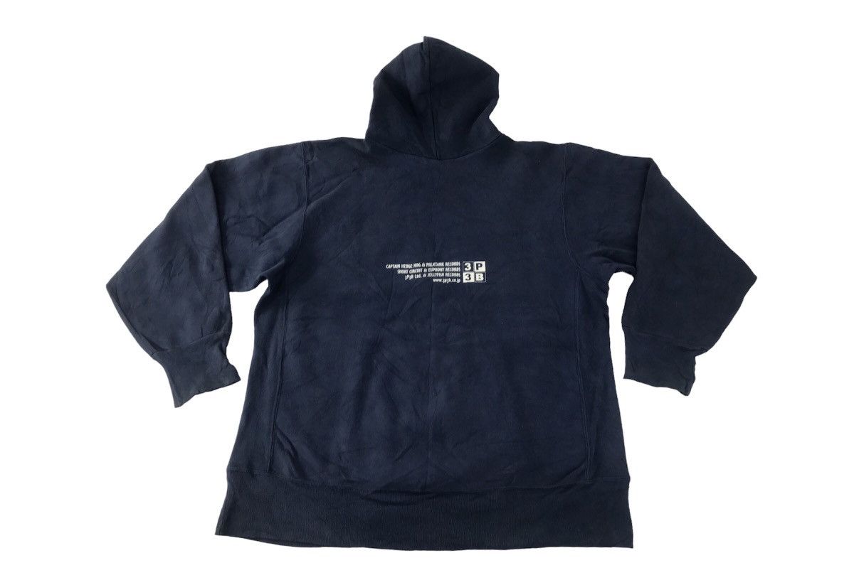 Japanese Brand × Vintage Captain Hedgehog Hoodies Winter Wear Pull Over K2294j Size US XL / EU 56 / 4 - 2 Thumbnail