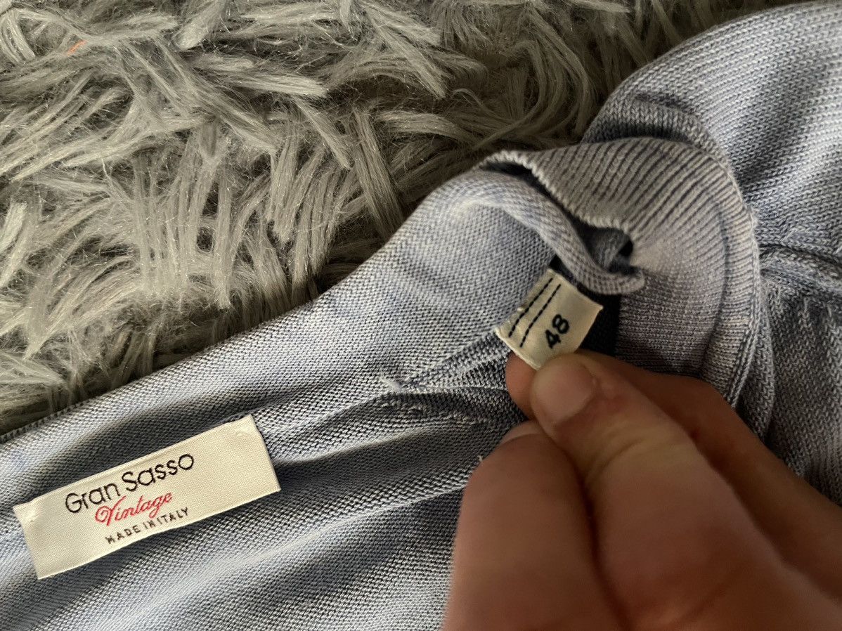 Gran Sasso Gran Sasso luxury blue cardigan sweater Size US M / EU 48-50 / 2 - 3 Thumbnail