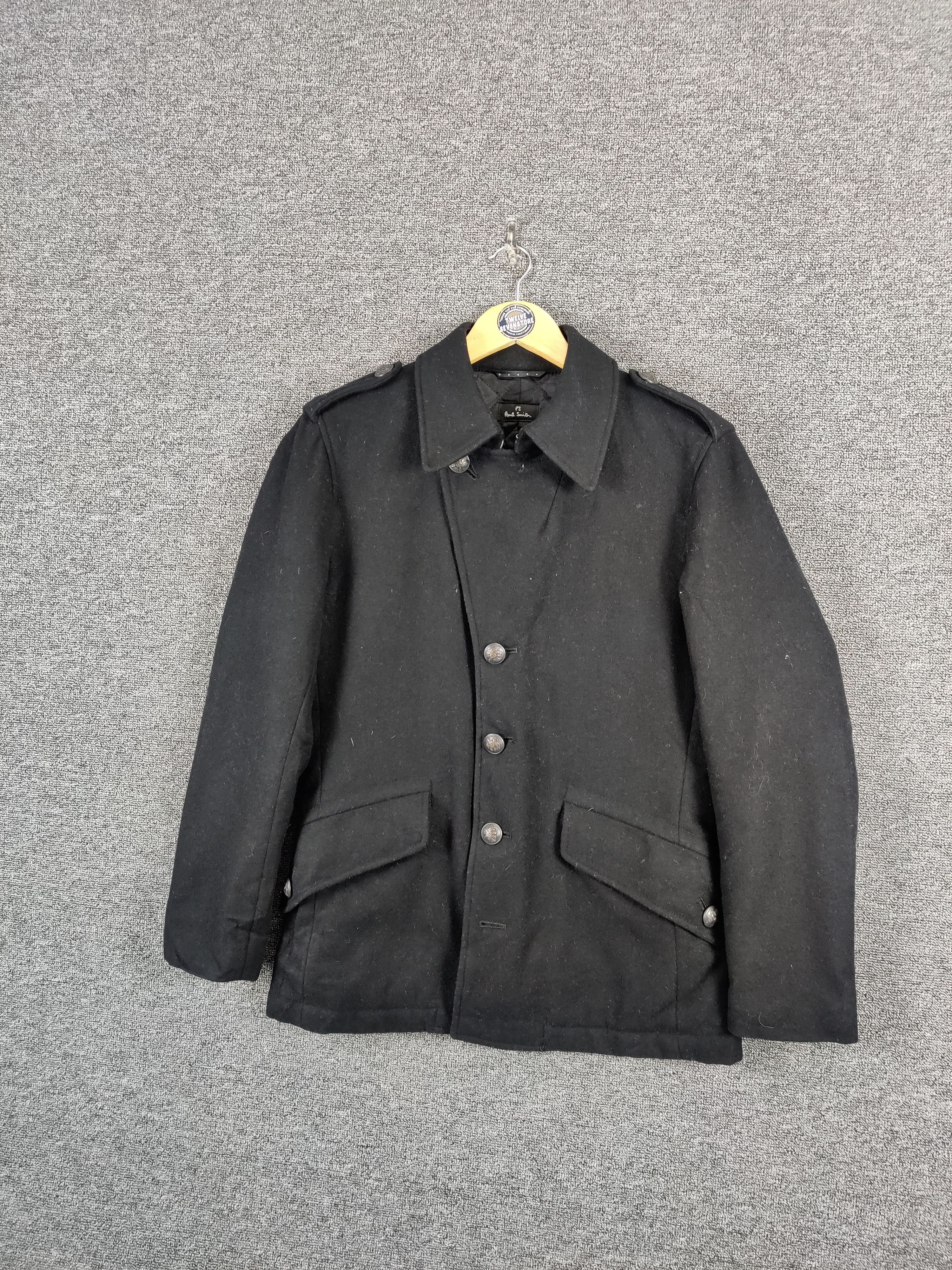 Paul Smith Vintage Paul Smith Wool Single Breasted Coat Size US M / EU 48-50 / 2 - 2 Thumbnail