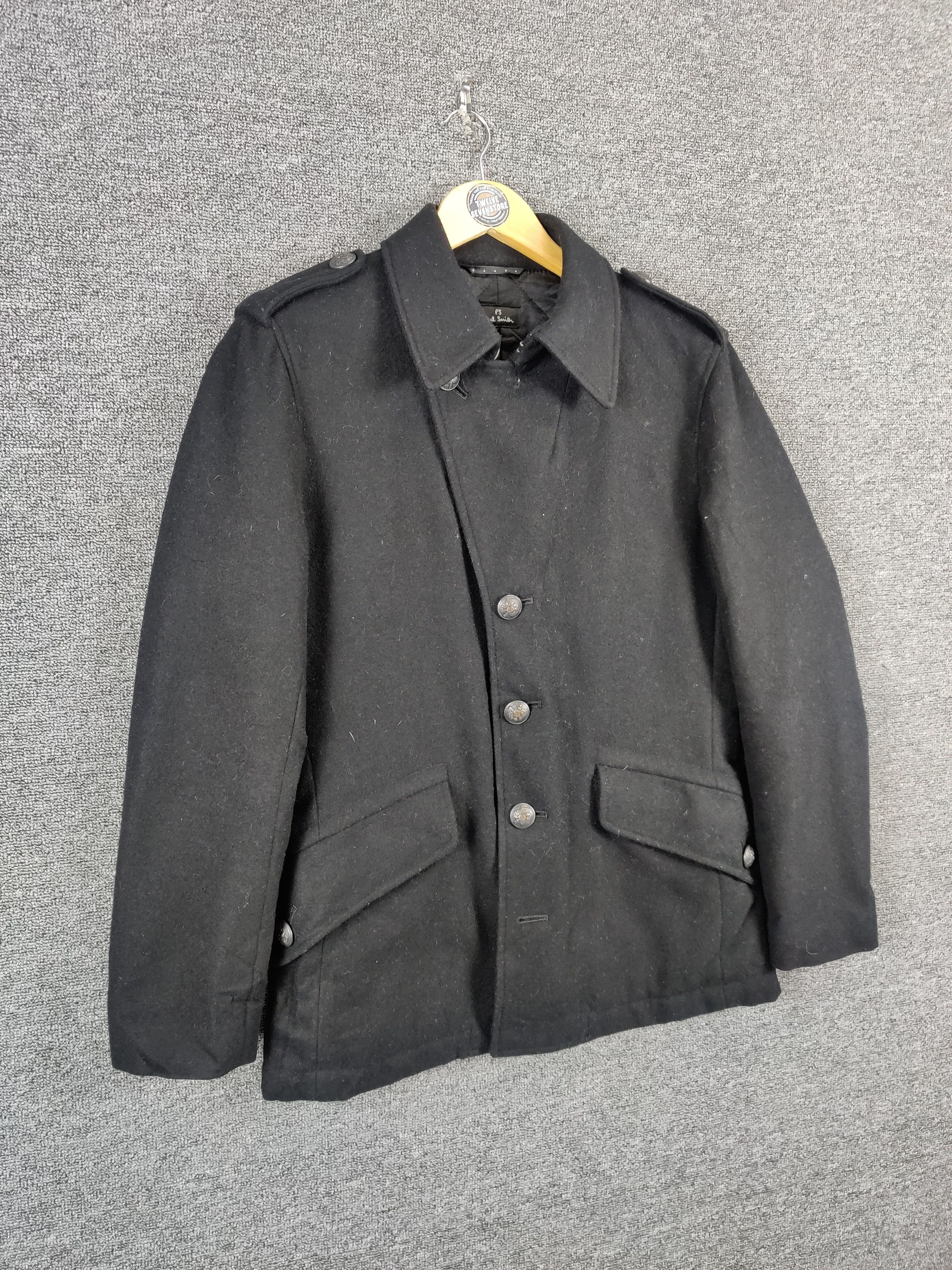 Paul Smith Vintage Paul Smith Wool Single Breasted Coat Size US M / EU 48-50 / 2 - 7 Thumbnail