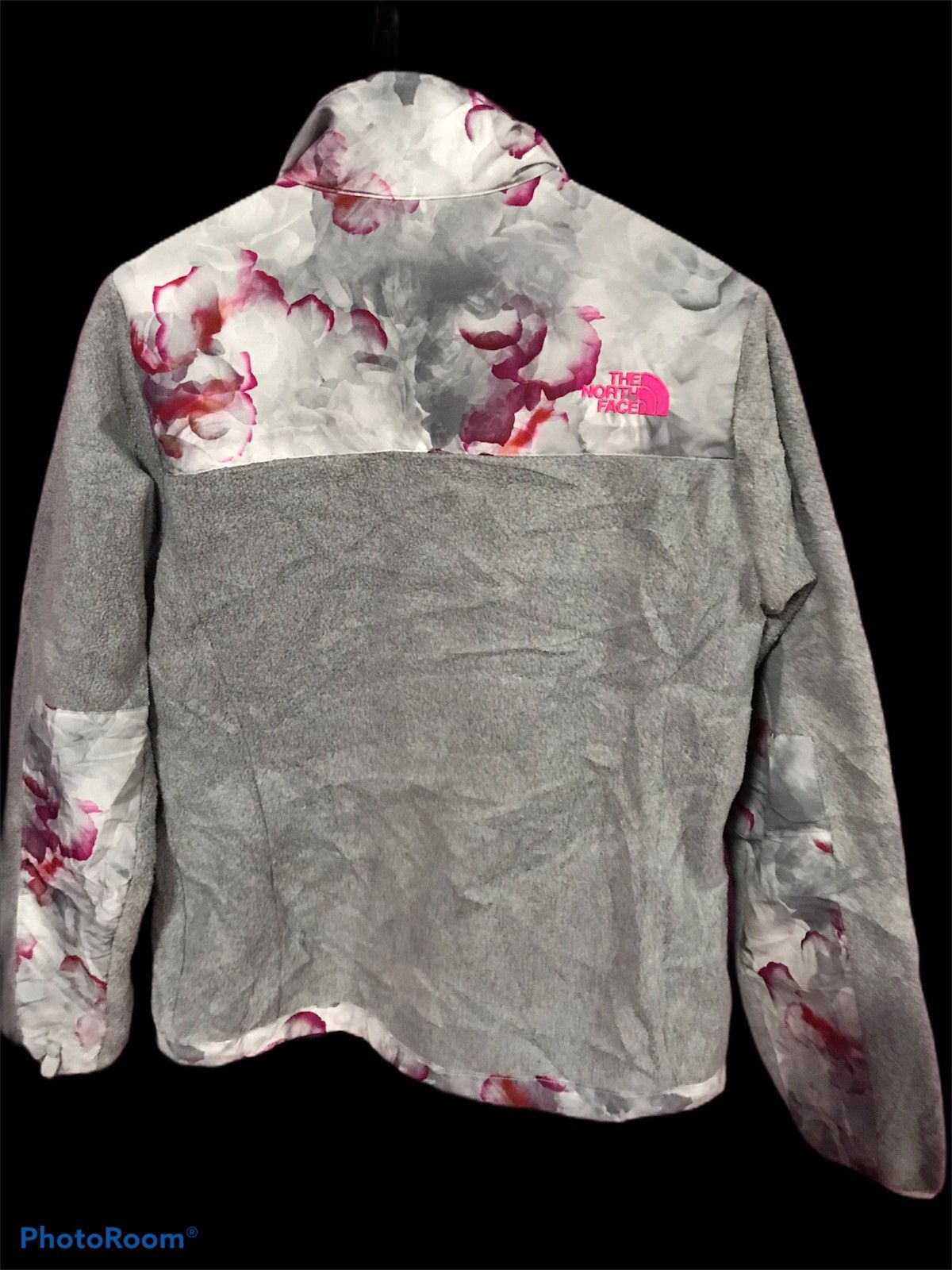 THE NORTH FACE JACKET GREY SIZE S FLEECE POLARTEC