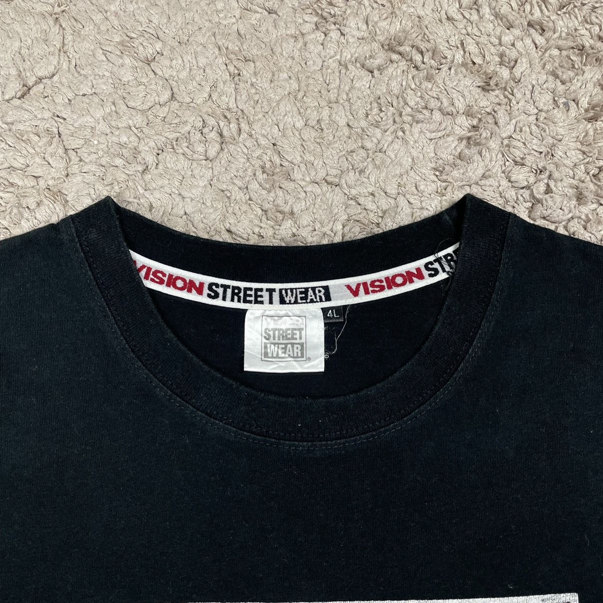 Vision Streetwear Vission Streetwear Box Logo Faded T-shirt Size US XXL / EU 58 / 5 - 8 Thumbnail