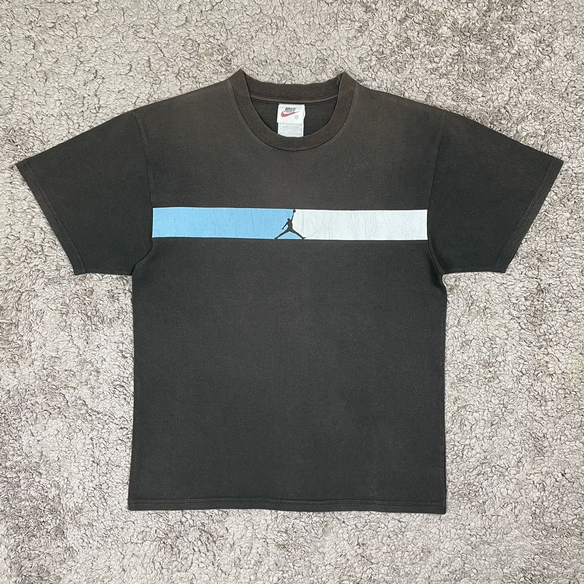 NBA × Nike × Vintage Vintage Faded Nike Air Jordan T-shirt Size US M / EU 48-50 / 2 - 1 Thumbnail