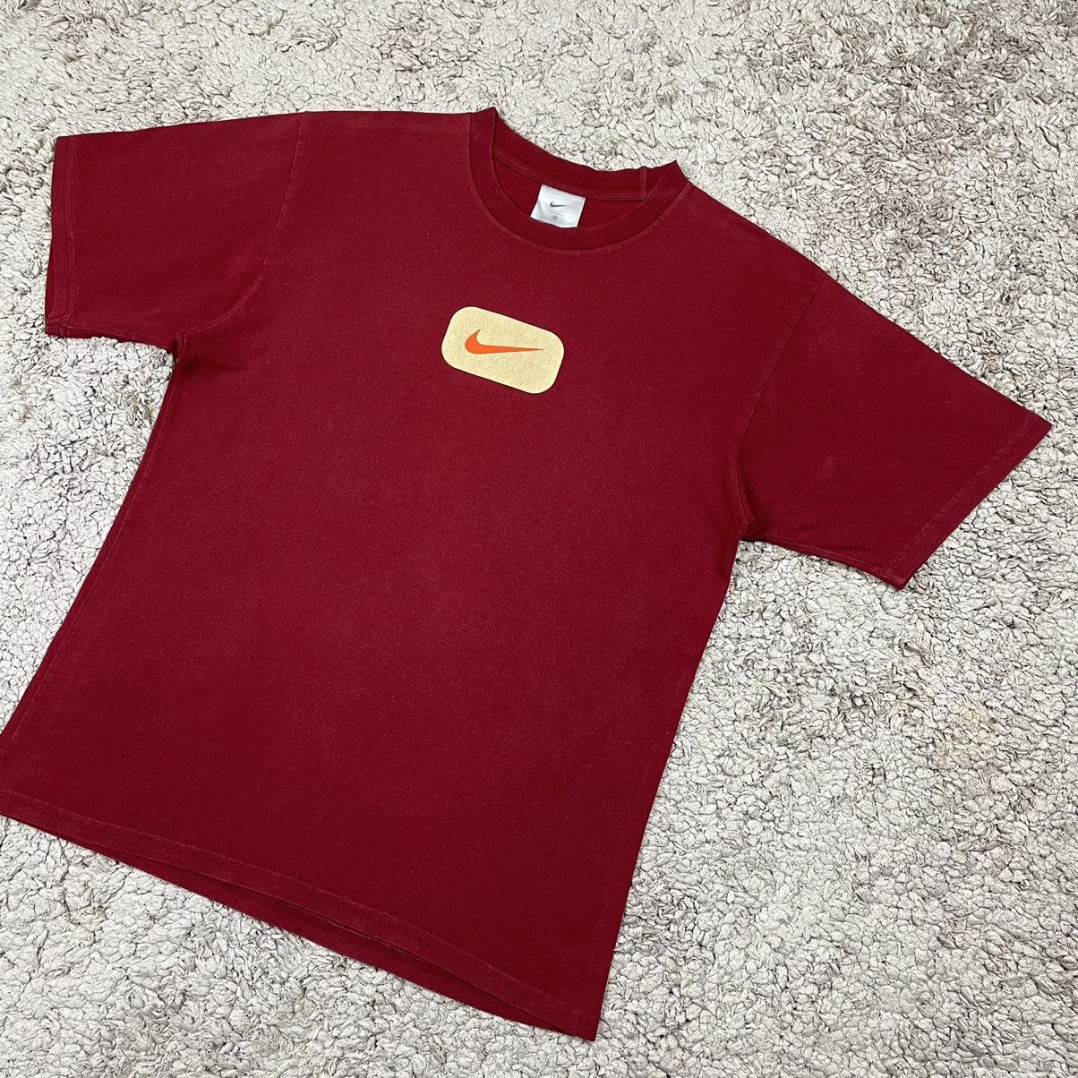 Nike × Vintage Vintage Nike Centre Swoosh T-shirt Size US S / EU 44-46 / 1 - 4 Thumbnail