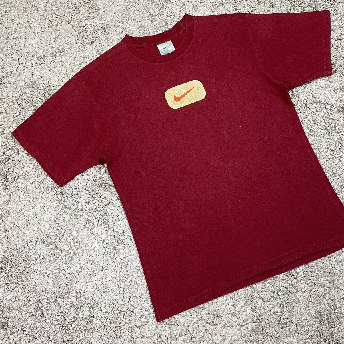 Nike × Vintage Vintage Nike Centre Swoosh T-shirt Size US S / EU 44-46 / 1 - 3 Thumbnail