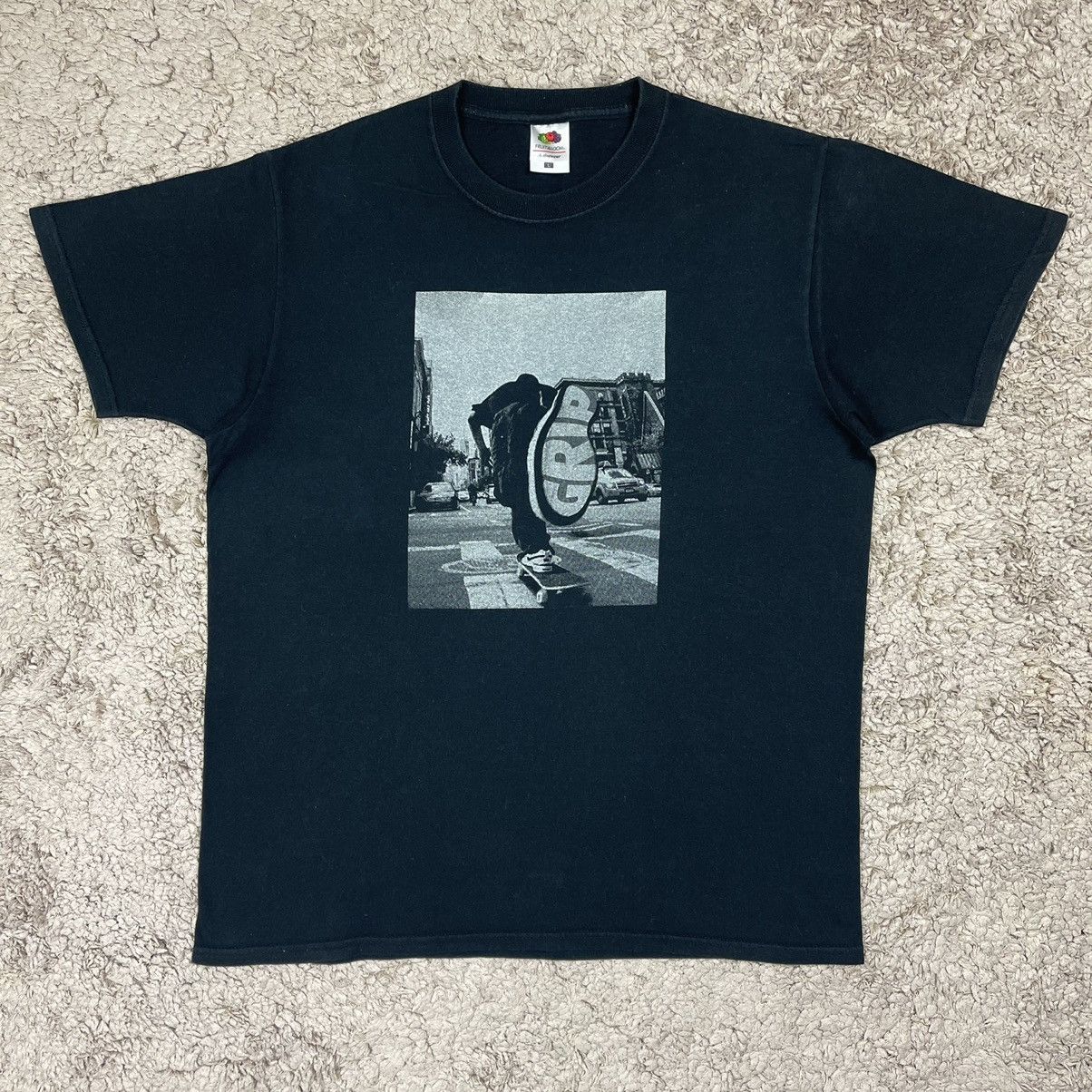 Fruit Of The Loom × Vintage Vintage Skatewear Photo Print T-shirt Size US L / EU 52-54 / 3 - 1 Thumbnail