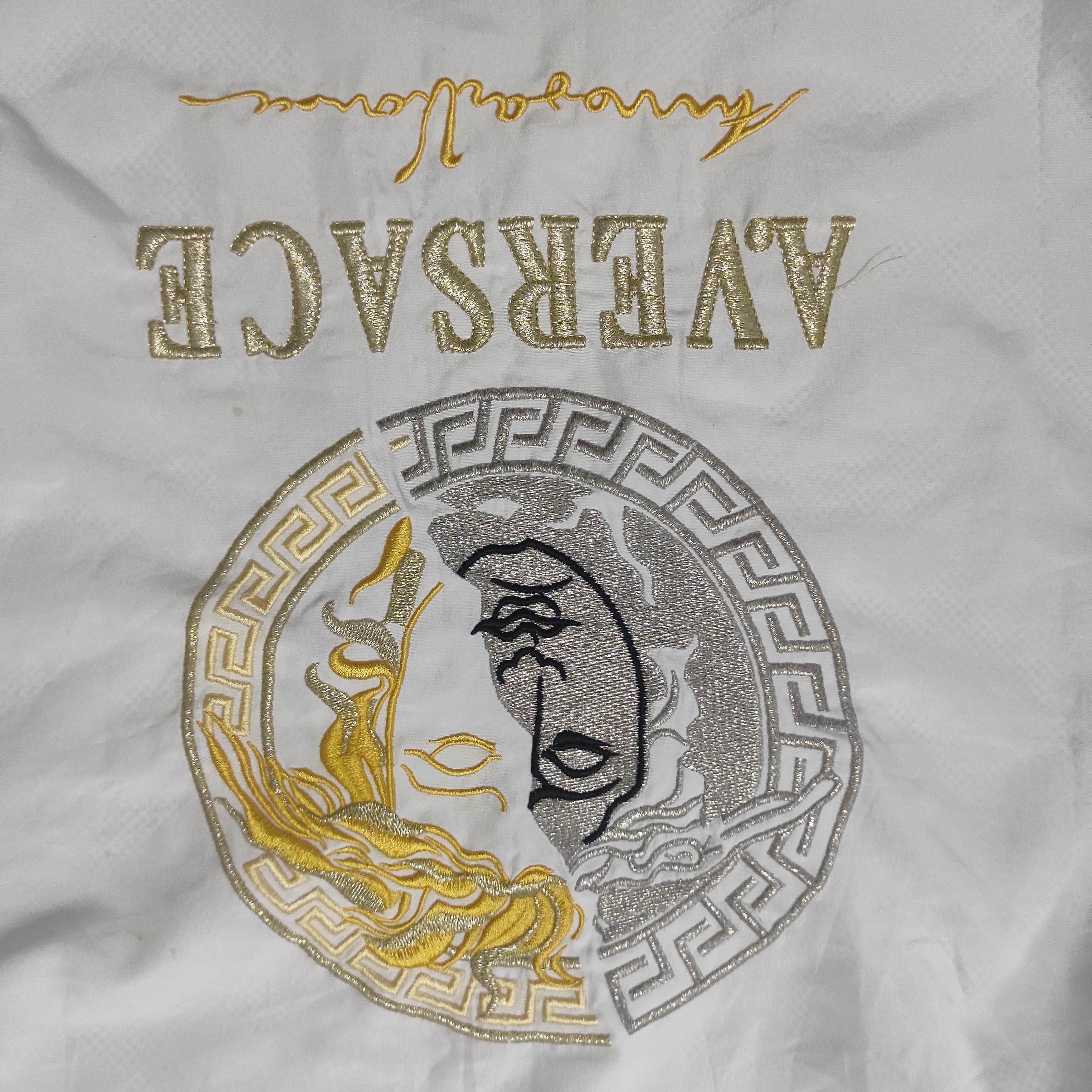 Versace × Vintage Vintage A. Versace Windbreaker Jacket Size US L / EU 52-54 / 3 - 12 Thumbnail